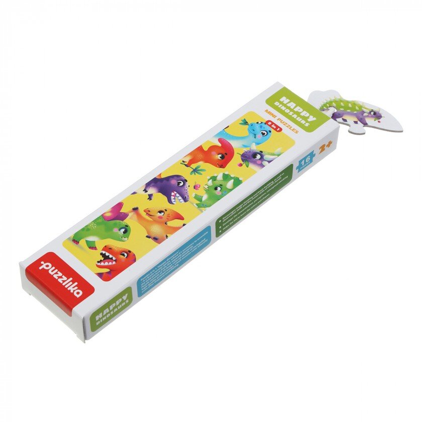 Пазлы Puzzlika 8 в 1 Динозавры 16 эл 15252 (2000903308393)  Фото №0