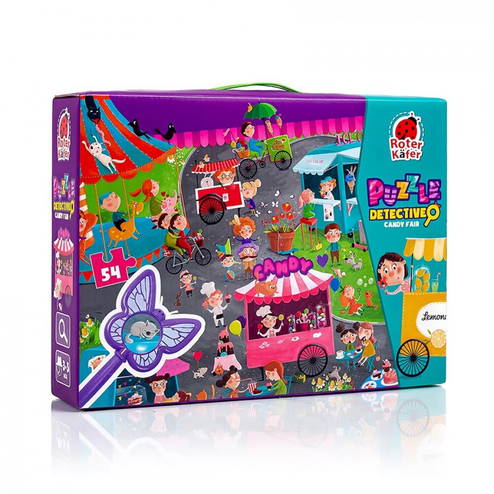 Пазлы-детективы «Сладкая ярмарка» Vladi Toys RK1080-06 (5903858960937)  Фото №7
