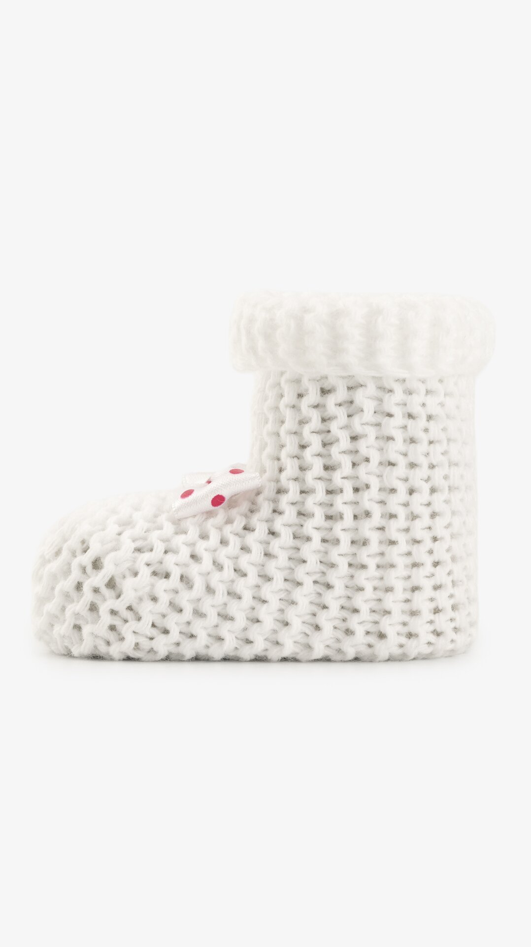 Купити Пiнетки в'язані для дівчинки Very Socks 140 0-1 рік Білий Артикул: 2000999408106 Фото повноекранне №3