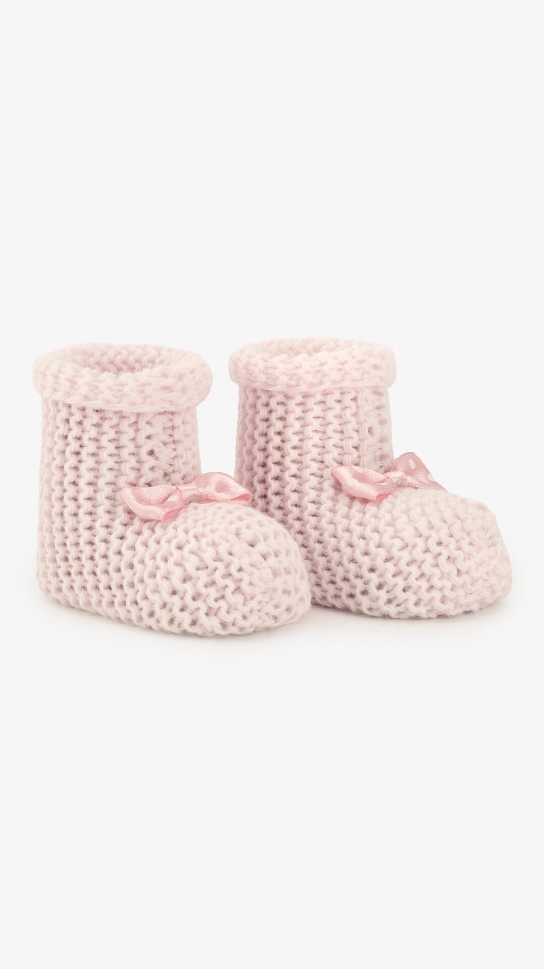 Купити Пiнетки в'язані для дівчинки Very Socks 140 0-1 рік Світло-рожевий Артикул: 2000999408120 Фото повноекранне №1