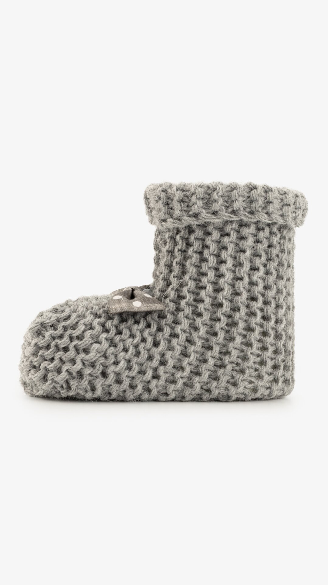 Купити Пiнетки в'язані для хлопчика Very Socks 140 0-1 рік Сірий Артикул: 2000999408151 Фото повноекранне №3