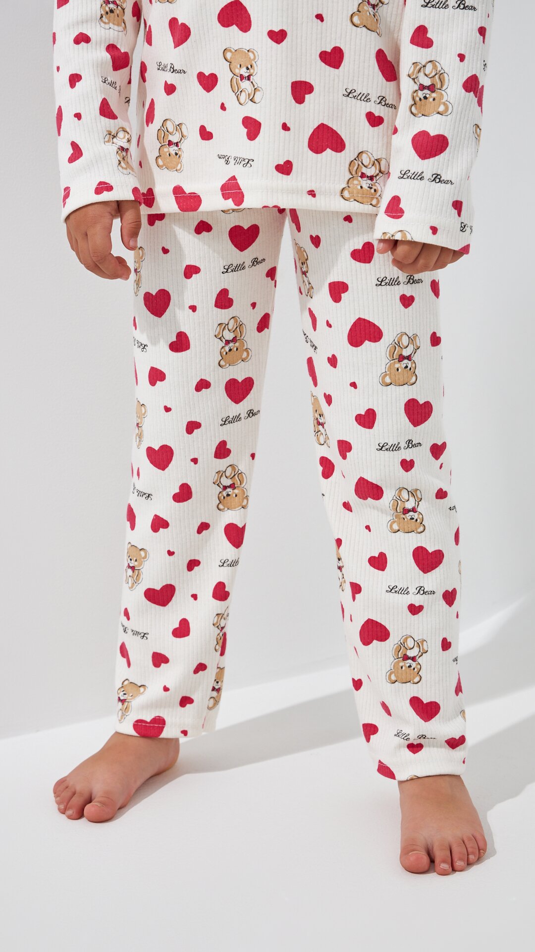 Пижама для девочки DALMINA Little Bear 104 см Молочный  Фото №3