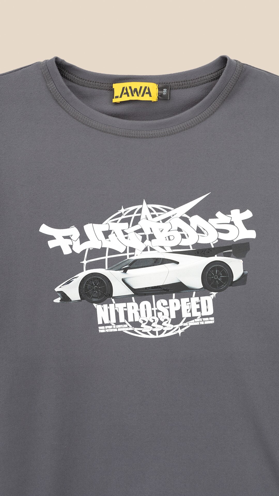 Купити Піжама для хлопчика NitroSpeed LAWA P-BB02340 158 см Графітовий Артикул: 2000999549069 Фото повноекранне №9