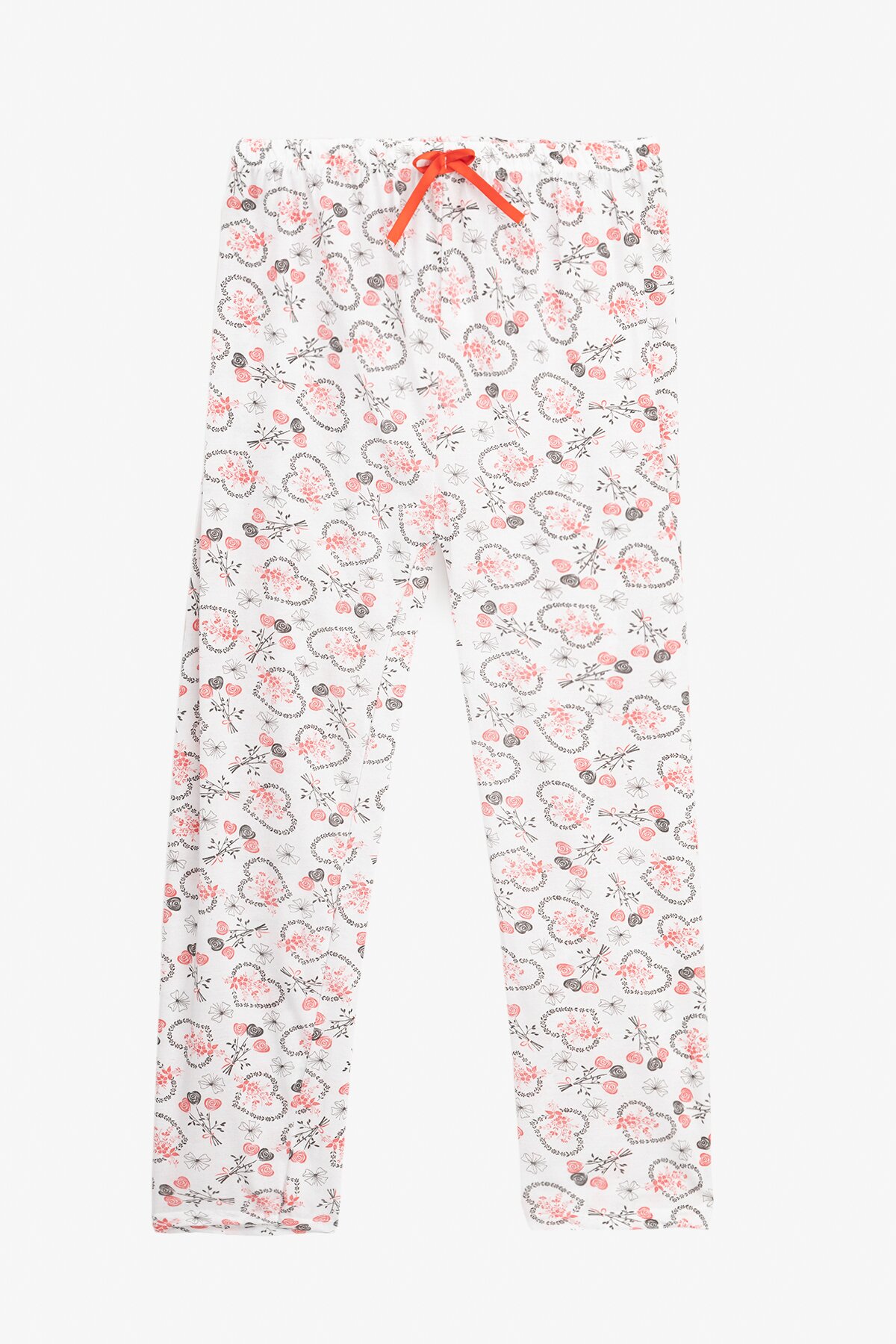Пижама низ штаны женские Hart red M Бело-красный  Фото №0