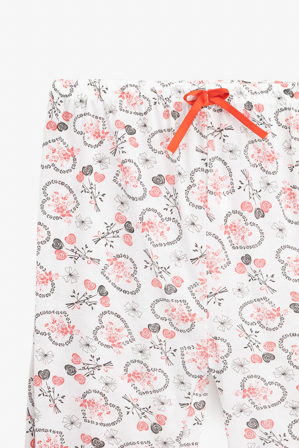 Пижама низ штаны женские Hart red M Бело-красный  Фото №1