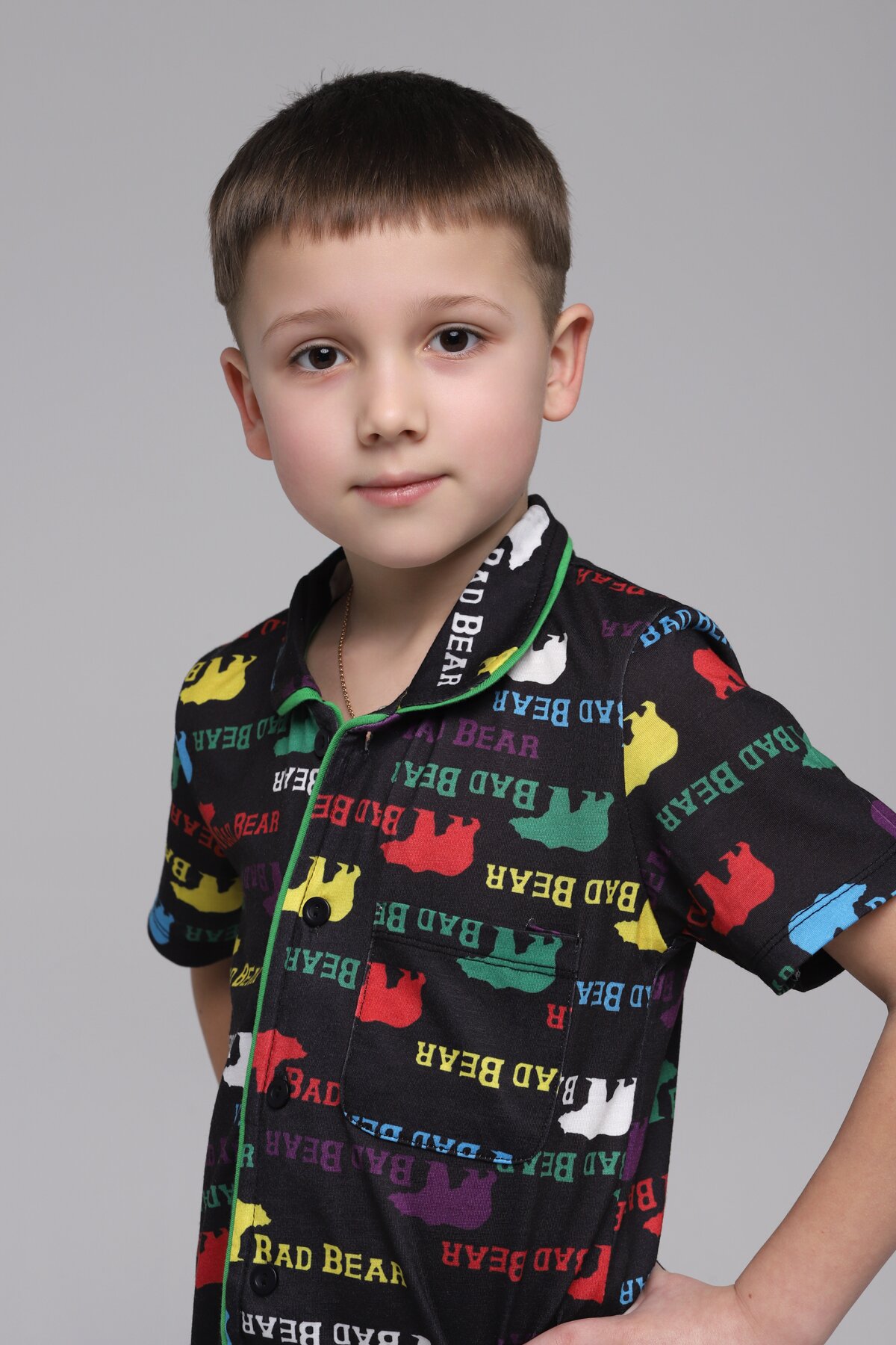 Піжама для хлопчика Teknur 45626 104-110 см Різнокольоровий (2000989497745А)  Фото №1