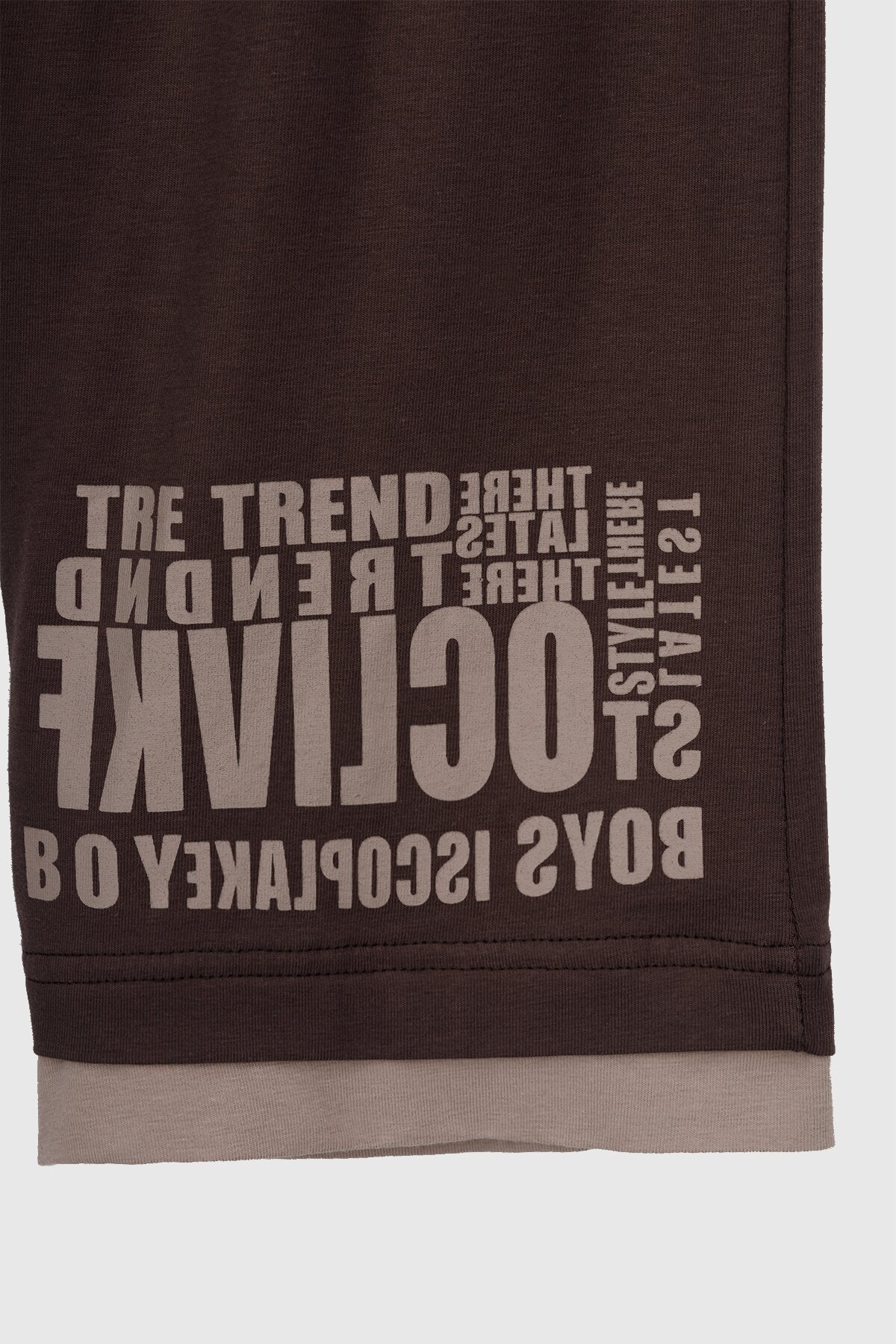 Пижама футболка+капри для мальчика Tom John 89949 122-128 см Коричневый (2000990637376S)  Фото №14