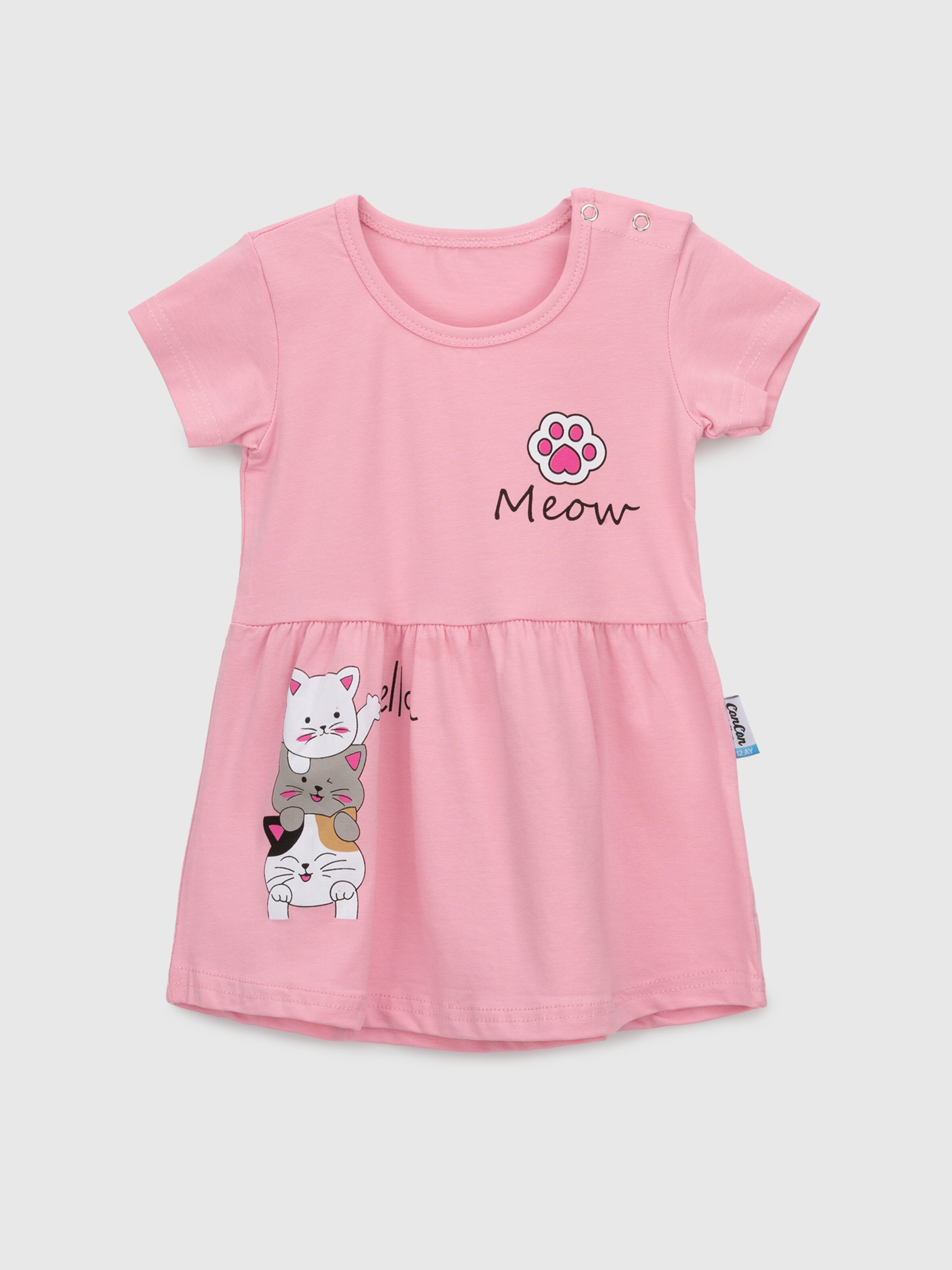 Сукня для дівчинки Baby Show 13152 68 см Рожевий (2000990473899S)  Фото №0