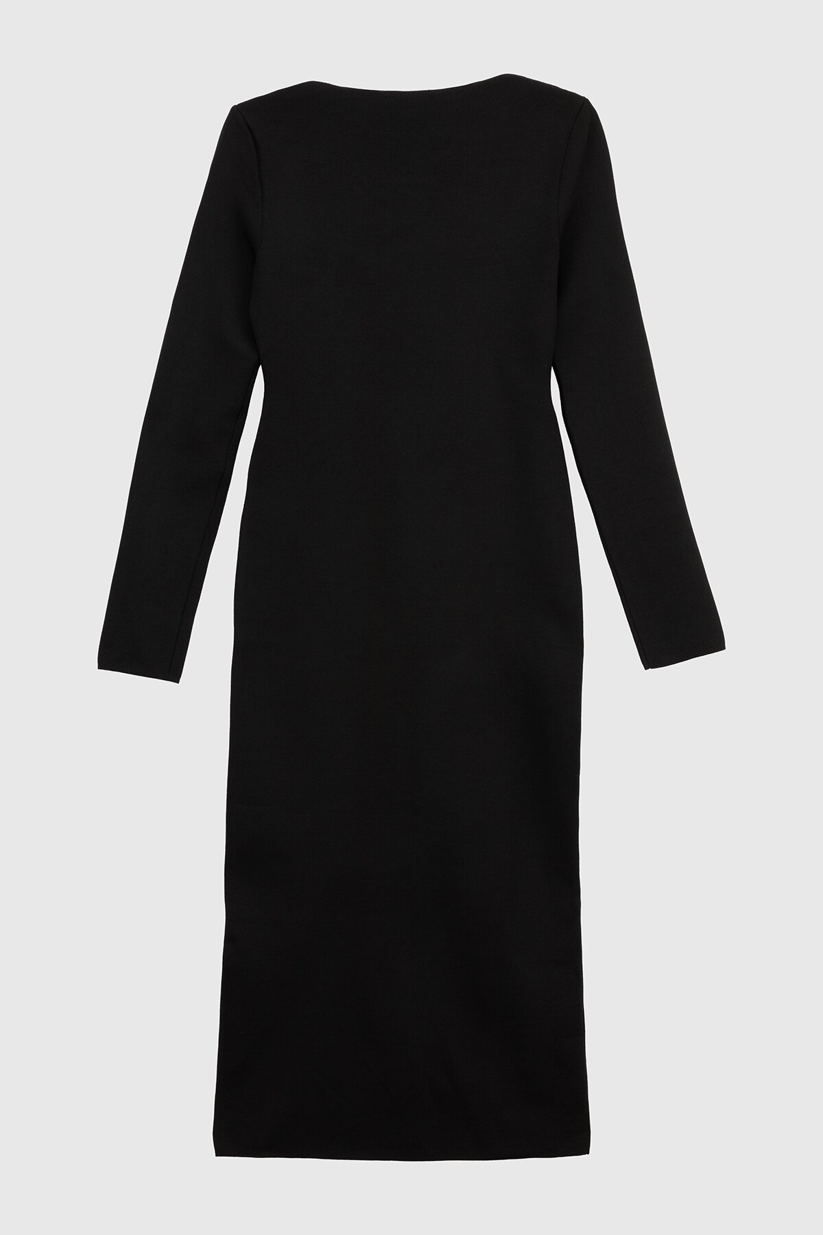 Платье однотонное женское Femme 1014 S Черный (2000989871101D)  Фото №9