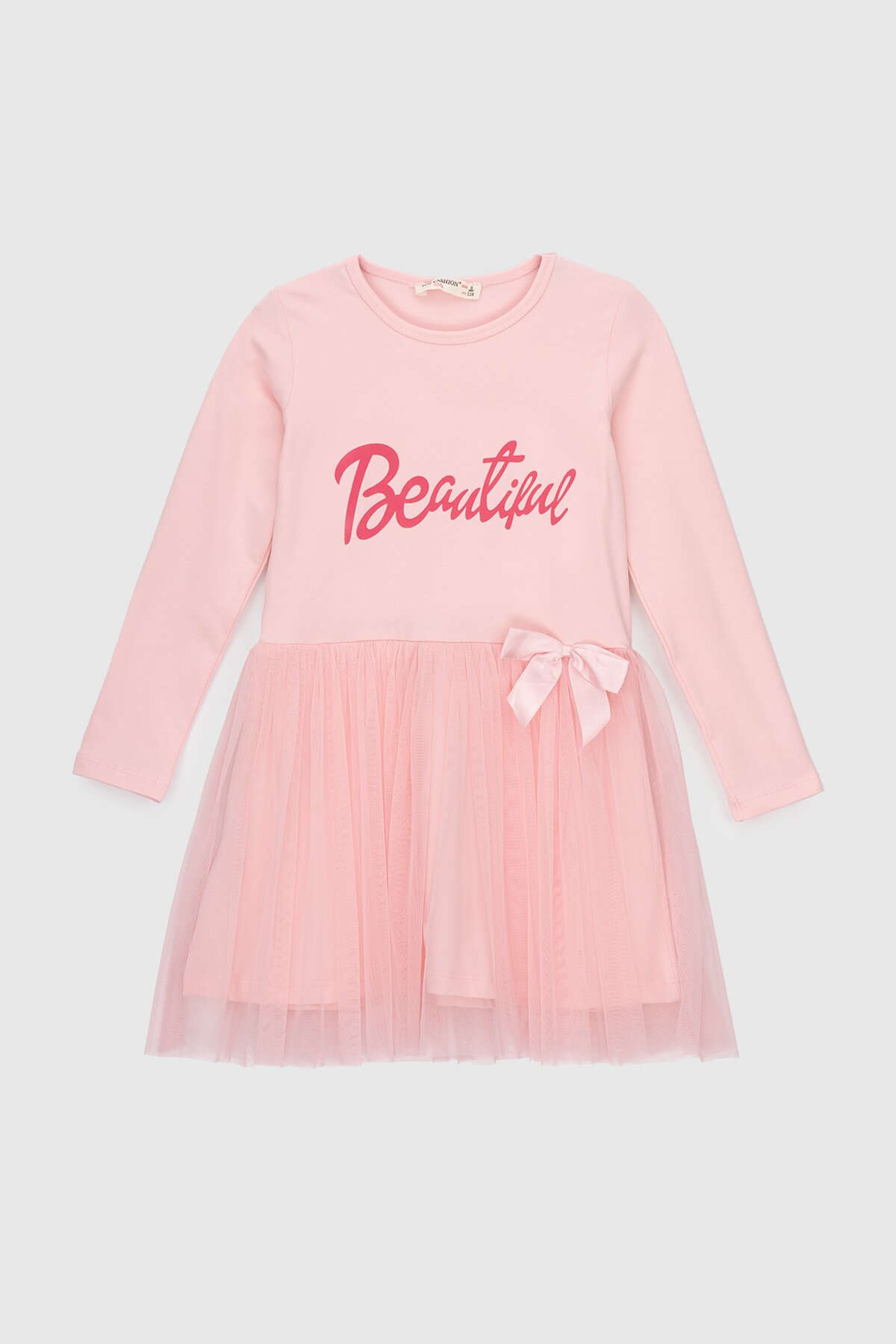 Платье с принтом для девочки Pop Fashion 7344 92 см Розовый (2000990158161D)  Фото №7