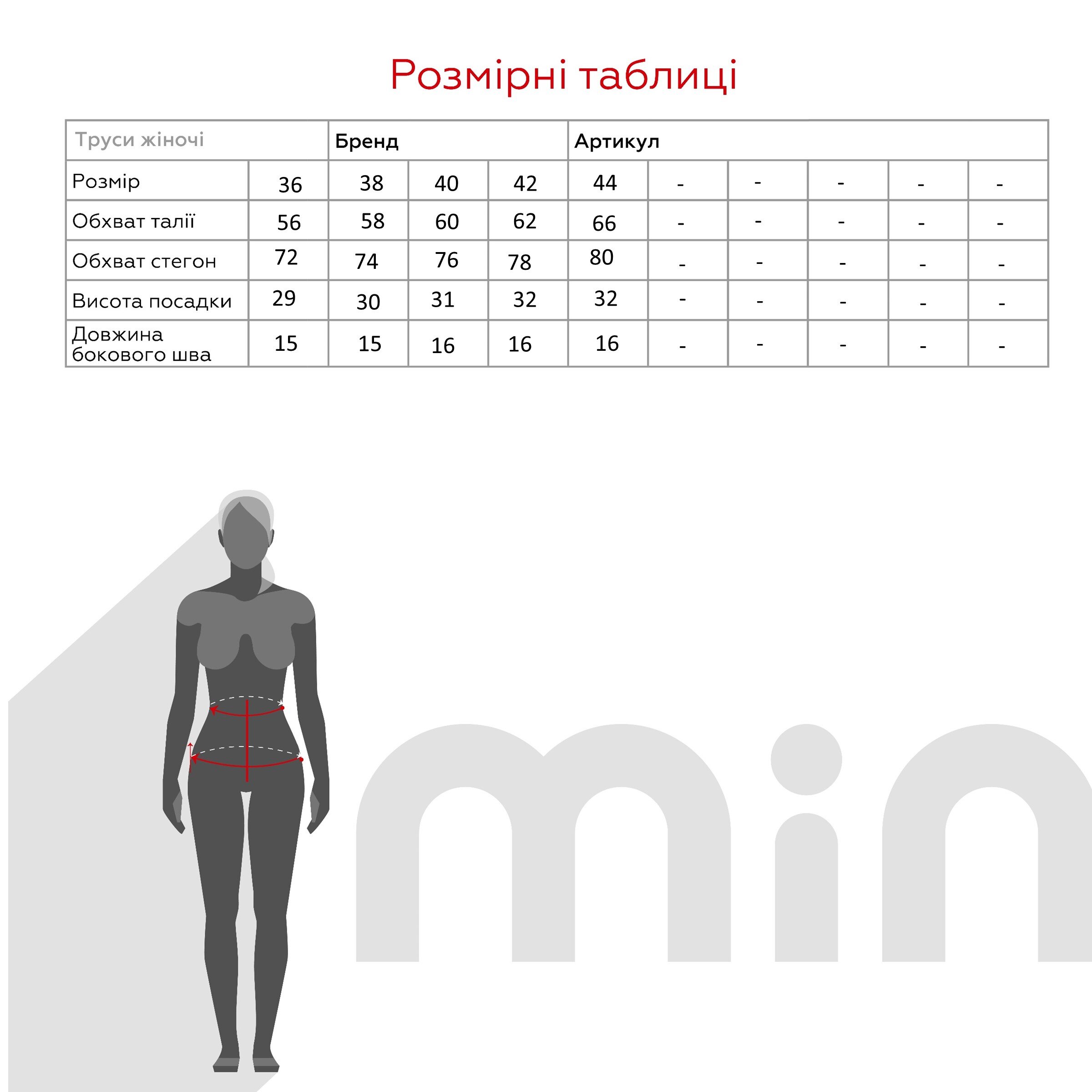 Плавки однотонные женские On me 36013 38 Черный  Фото №3