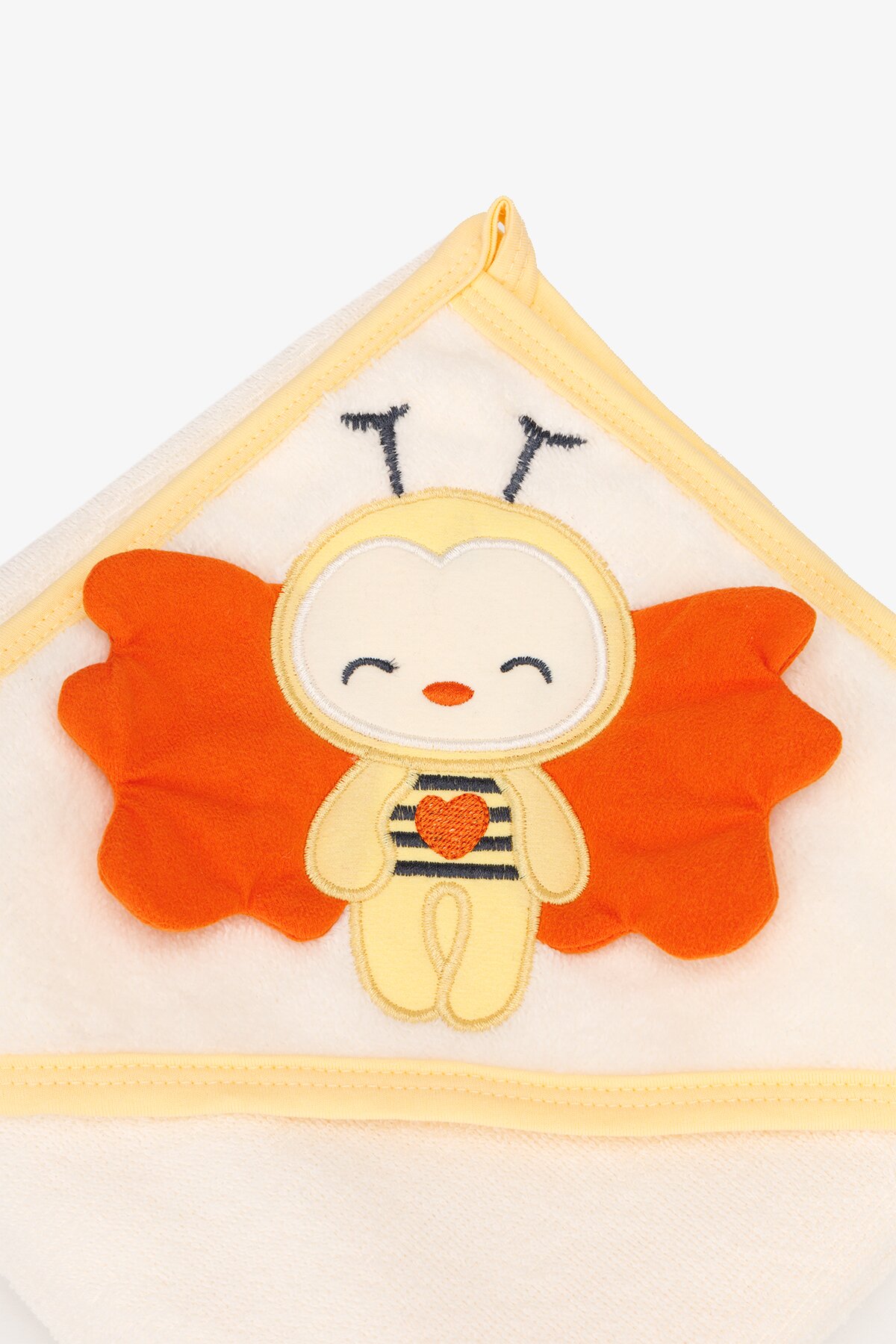Рушник Unisex з кутком Ramel 357 Жовтий (2000990746252A)  Фото №3
