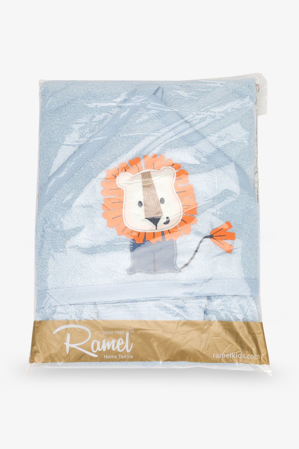 Рушник Unisex з кутком Ramel 364 Блакитний (2000990746238A)  Фото №6