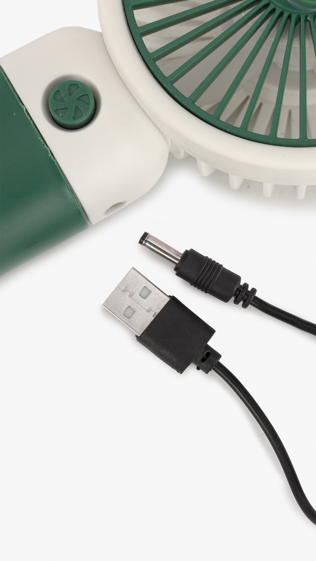 Портативний вентилятор Mini Fan-139 Зелений  Фото №2