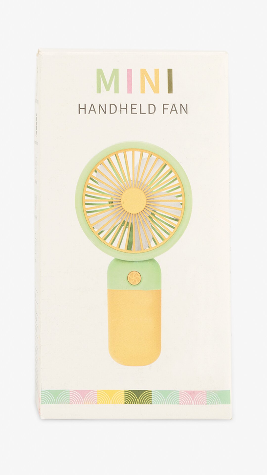 Портативний вентилятор Mini Fan-139 Зелений  Фото №3