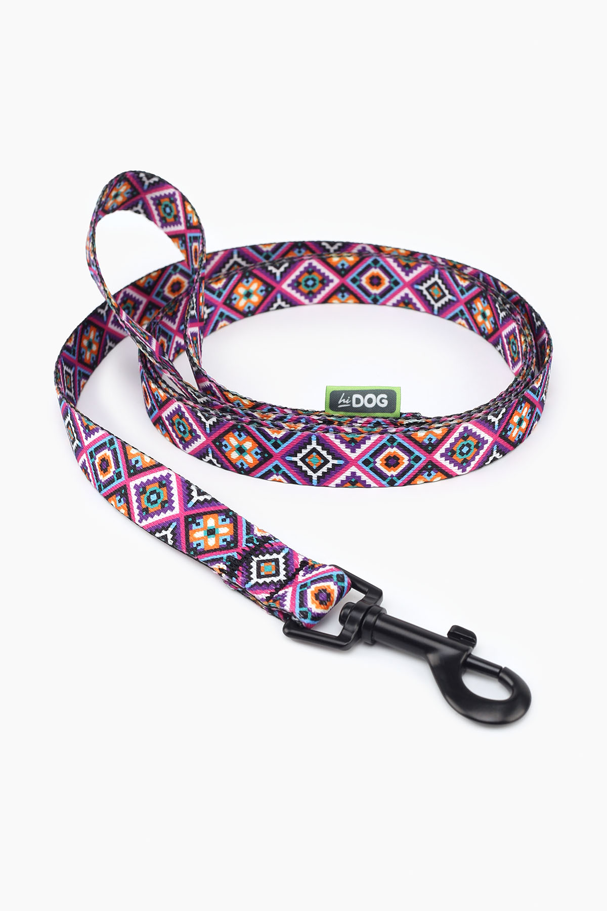 Поводок ТМ HIDOG &quot;Aztec&quot; , ширина 10 мм (довжина 152 см) (2100102312013A)(SN)  Фото №0