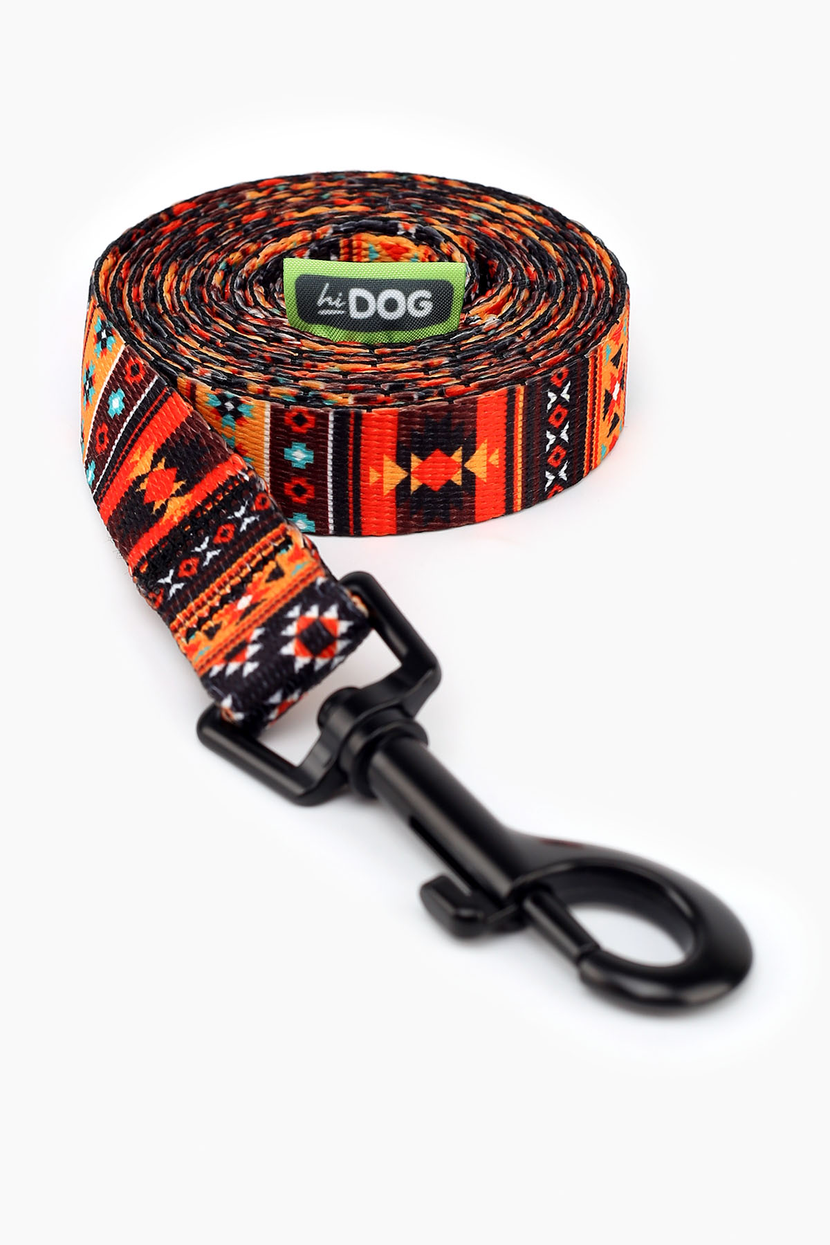 Повідець ТМ HIDOG &quot;Boha orange&quot; , ширина 20 мм (довжина 152 см) (2100102322012A)(SN)  Фото №1