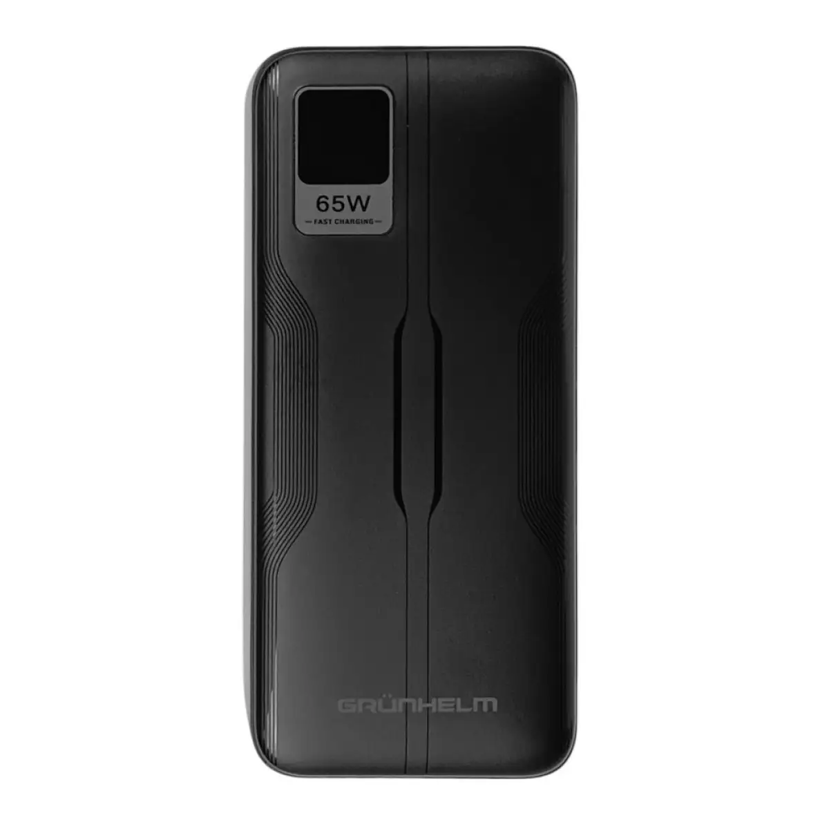 Купити Повербанк GRUNHELM GP-40BLT 40.000 mAh; швидка зарядка 65W Чорний Артикул: 6990001426593 Фото повноекранне №1