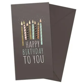 Купити Конверт для грошей "Happy birthday to you" 3412-0082 Різнокольоровий Артикул: 2000042528997