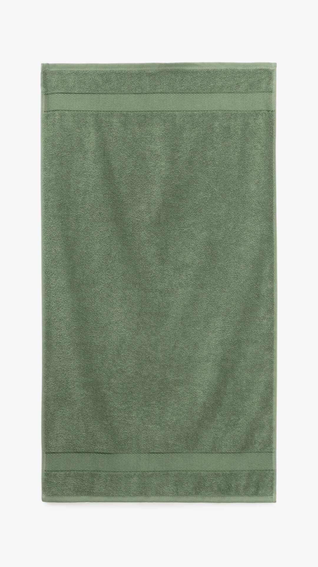 Купити Рушник махровий 1057, Ring 16/1 50 х 90 см Зелений Артикул: 4820190496218 Фото повноекранне №2