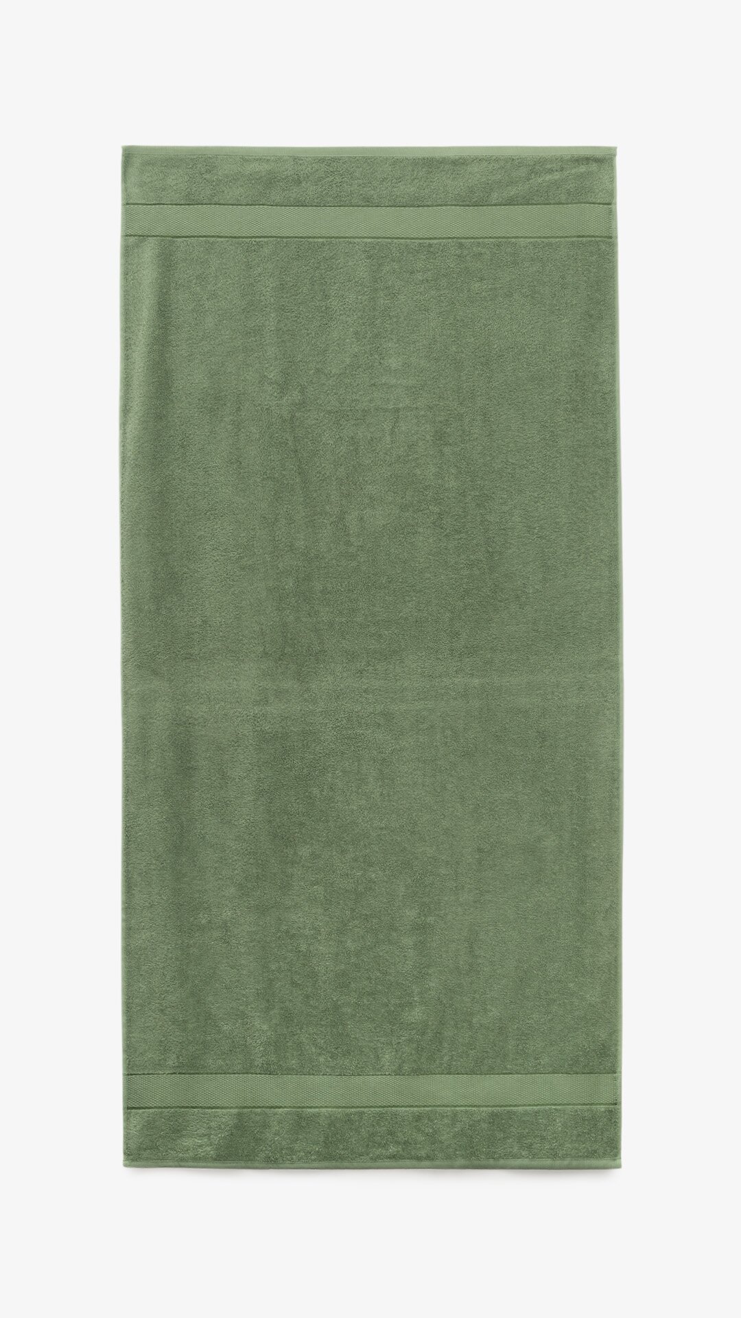 Купити Рушник махровий 1057, Ring 16/1 70 х 140 см Зелений Артикул: 4820190496294 Фото повноекранне №2