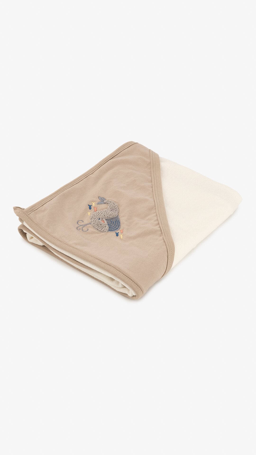 Купити Рушник Unisex з кутком для малюка Ramel 319 80 х 90 см Бежевий Артикул: 2000999332197 Фото повноекранне №2