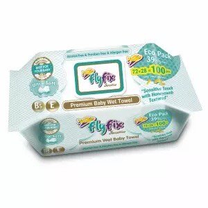 Купить Салфетки влажные детские FlуFix 415206 100 шт. (8699415415206A) Артикул: 8699415415206