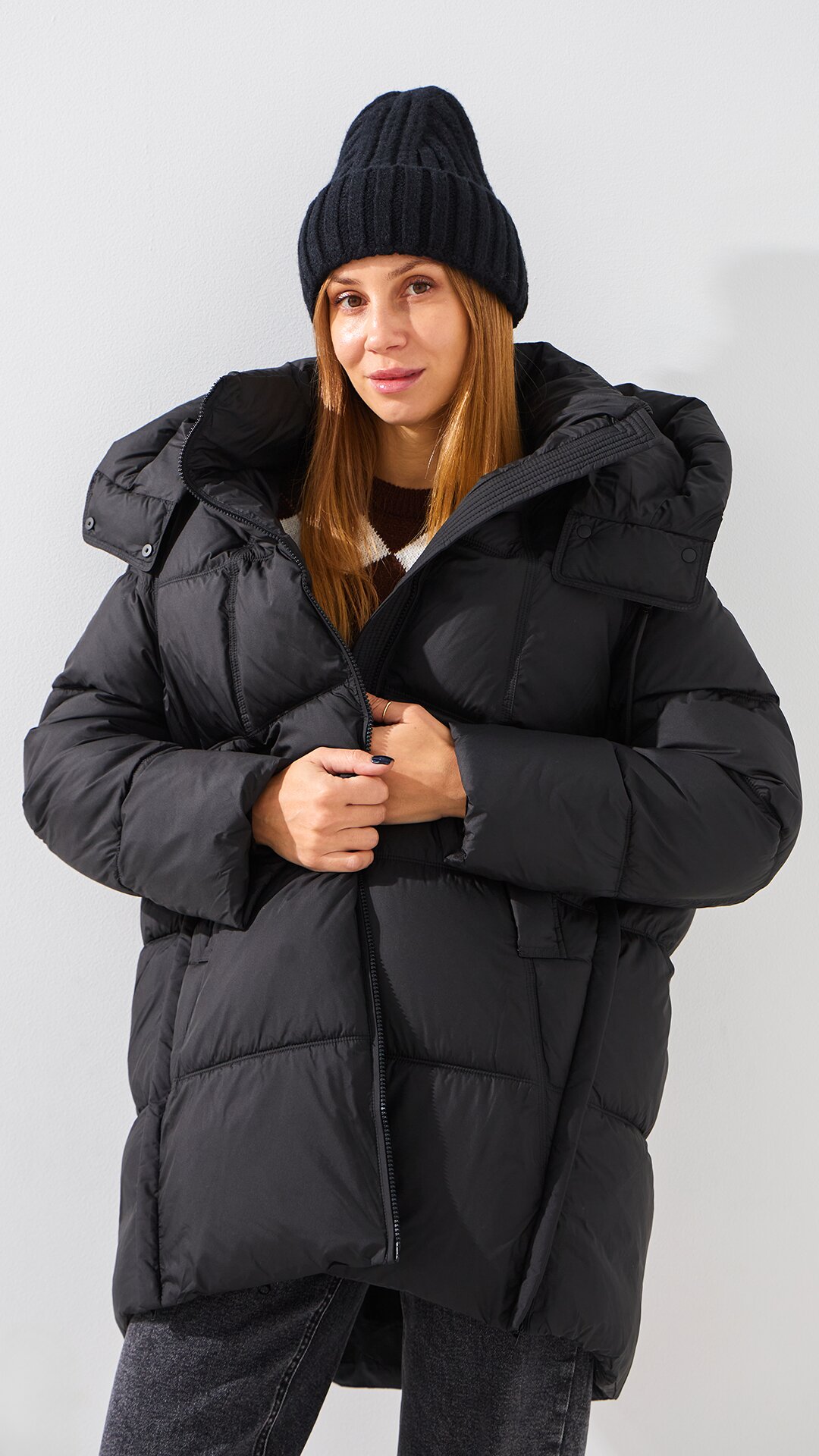 Купити Шапка жіноча N-2 One Size Чорний Артикул: 2000999269011 Фото повноекранне №3