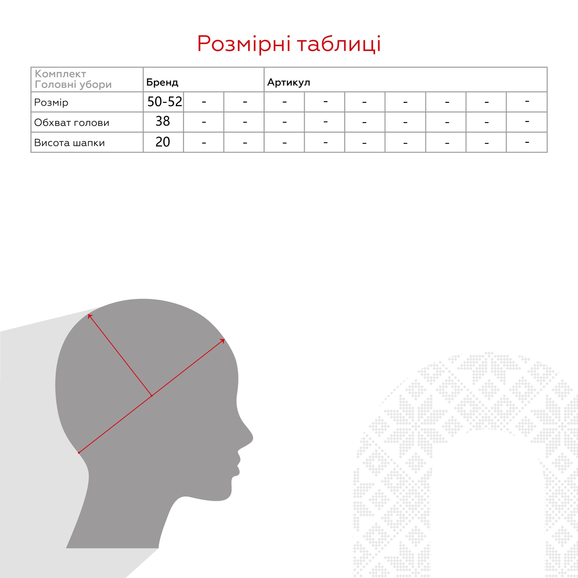 Шапка для хлопчика Talvi Андерсон 50-52 Синій  Фото №4