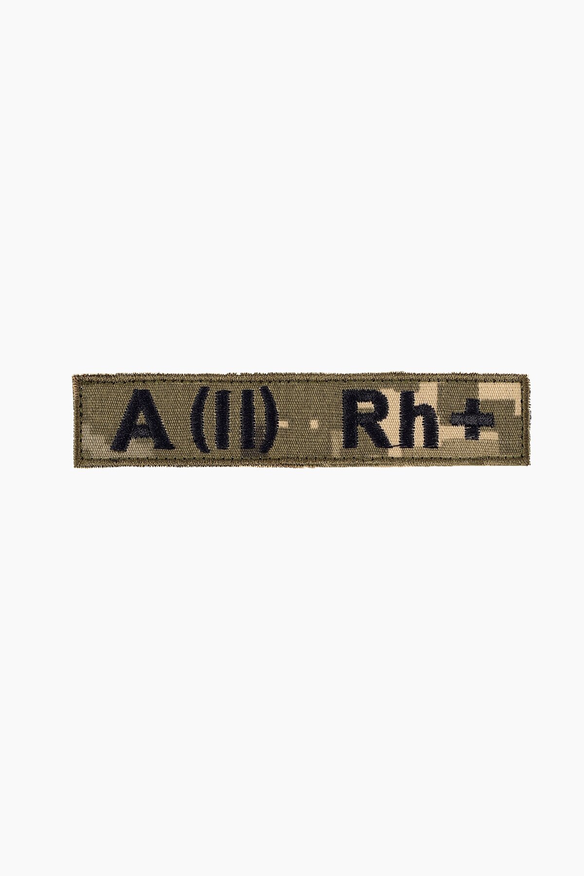 Шеврон А(ІI) Rh + на пікселі 12 х 2,5 см (2000989177494A)