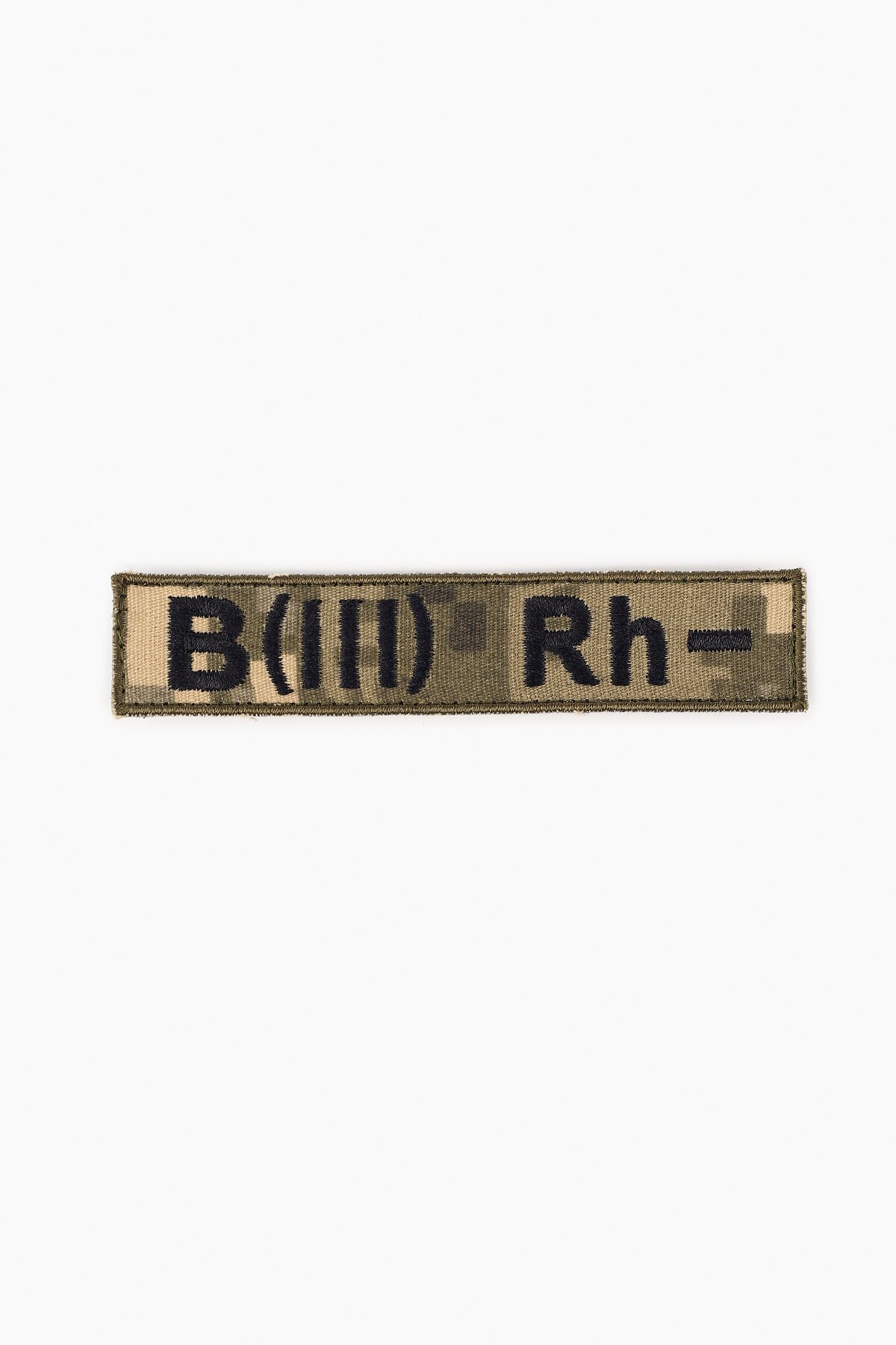 Шеврон В(ІІI) Rh - на пікселі 12 х 2,5 см (2000989177500A)