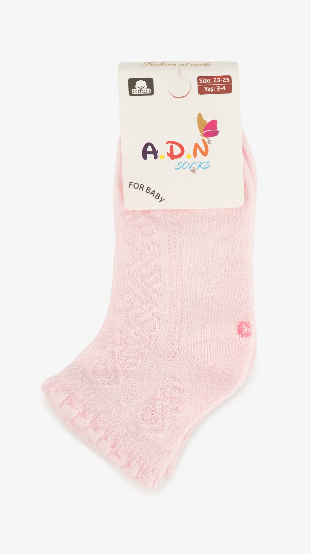 Носки для девочки ADN Kids 1307 80-92 см Розовый  Фото №3