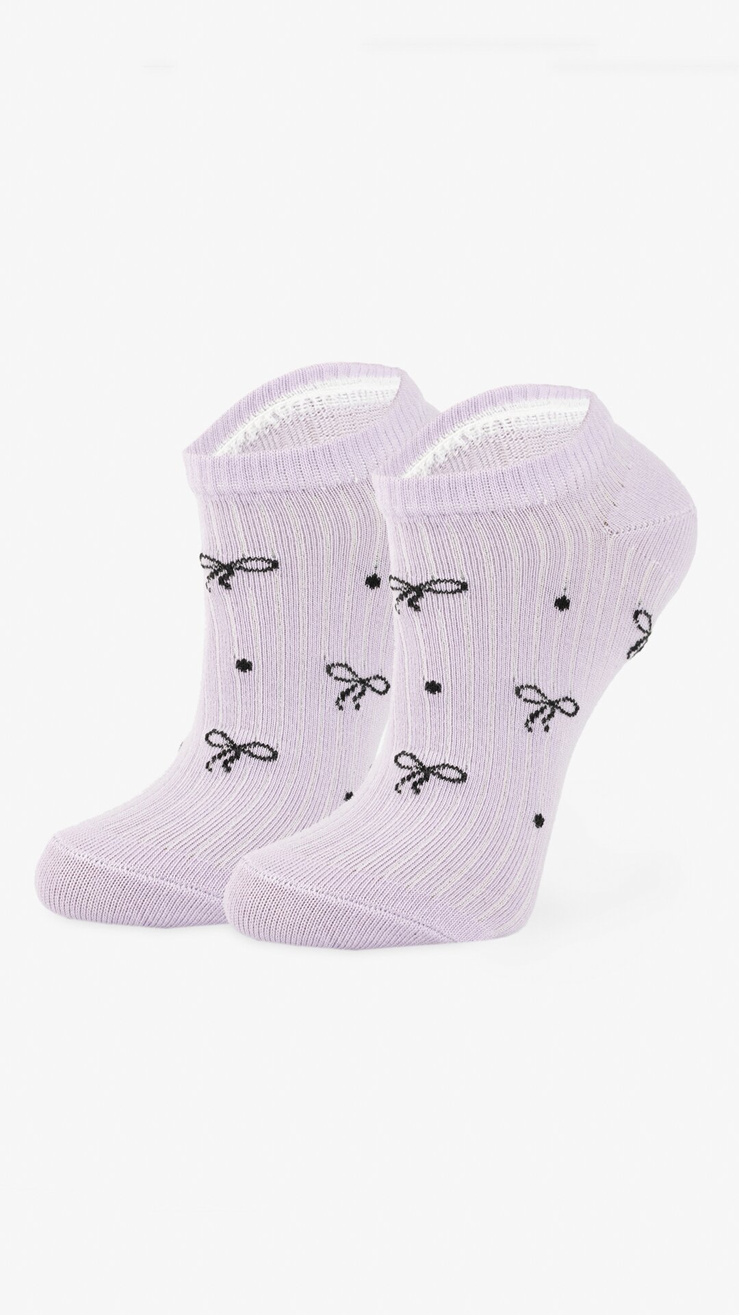 Шкарпетки для дівчинки Premier Socks Бантики 16-18 Бузковий  Фото №0