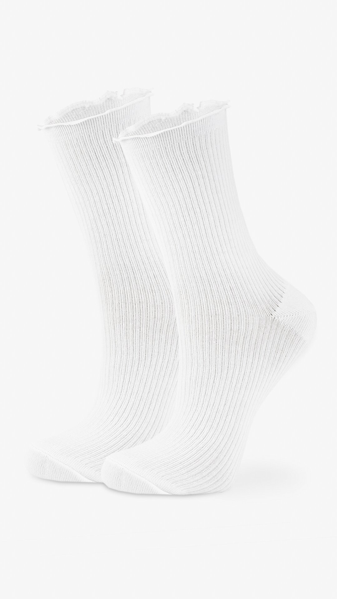 Шкарпетки для дівчинки Premier Socks Рубчик 18-20 Білий  Фото №0
