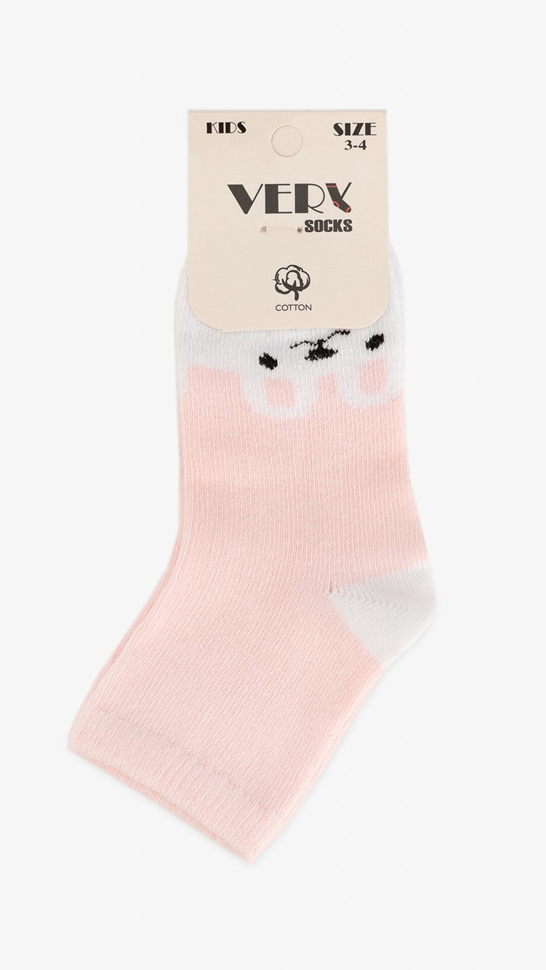 Носки для девочки Very Socks Зайчик 80-92 см Розовый  Фото №3