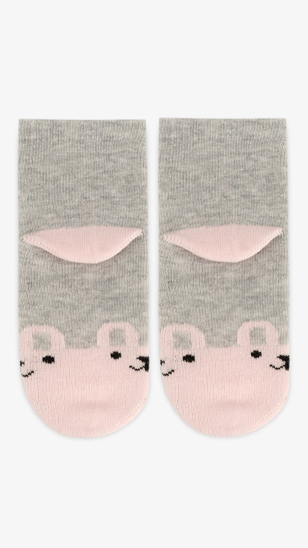 Носки для девочки Very Socks Зайчик 80-92 см Серый  Фото №2