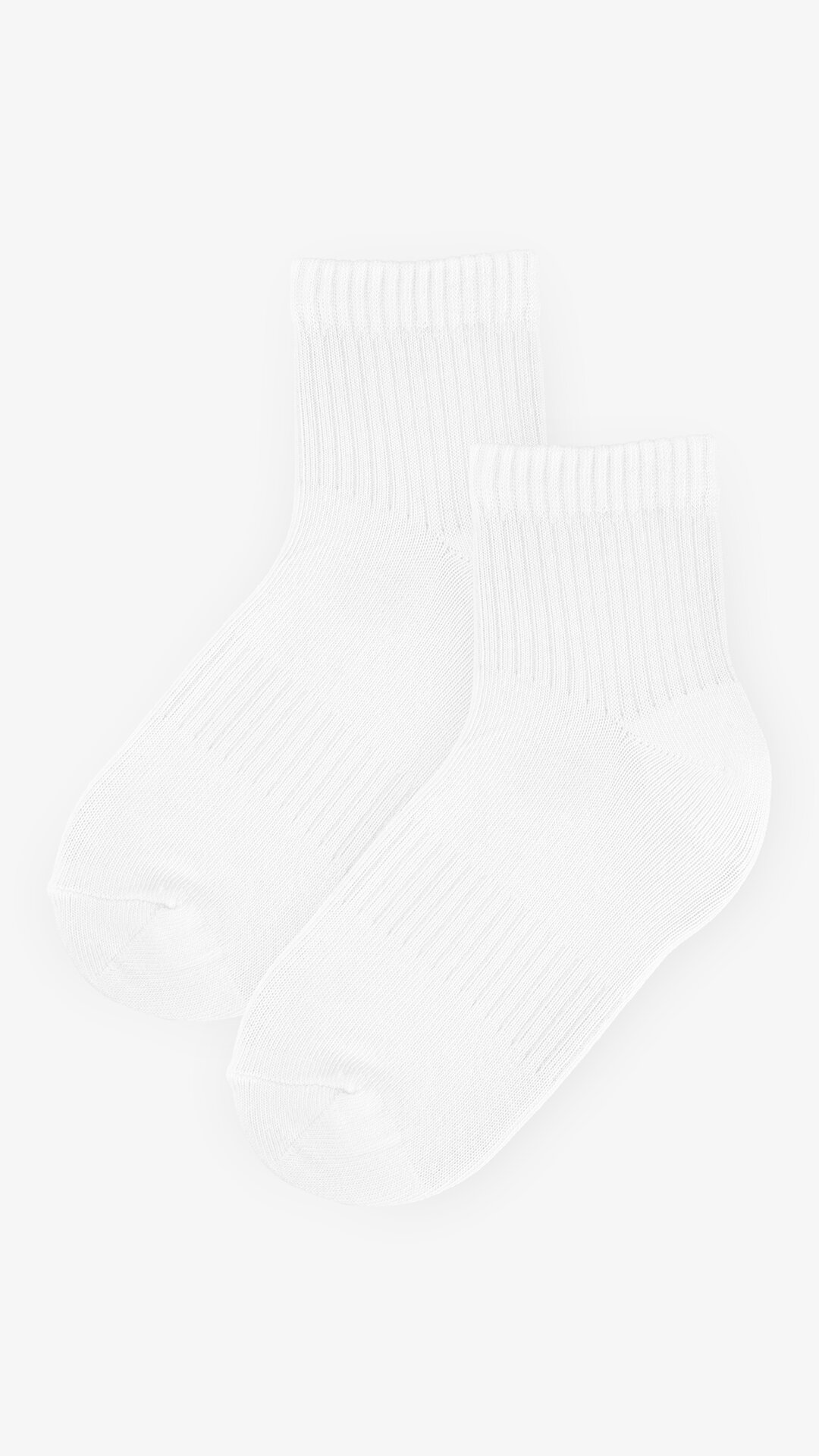 Носки для мальчика Premier Socks СР/рубчик 18-20 Белый  Фото №1