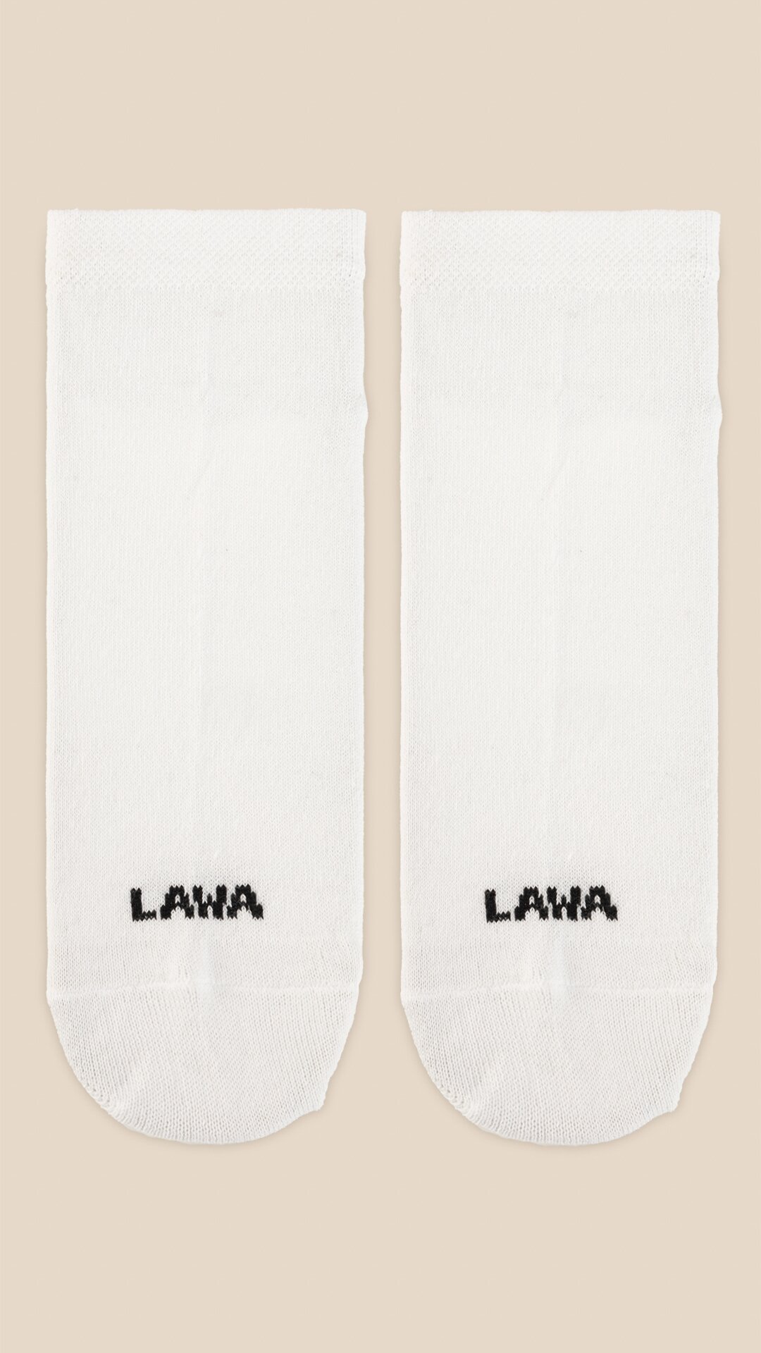 Шкарпетки жіночі LAWA WBA02303 23-25 Білий  Фото №2