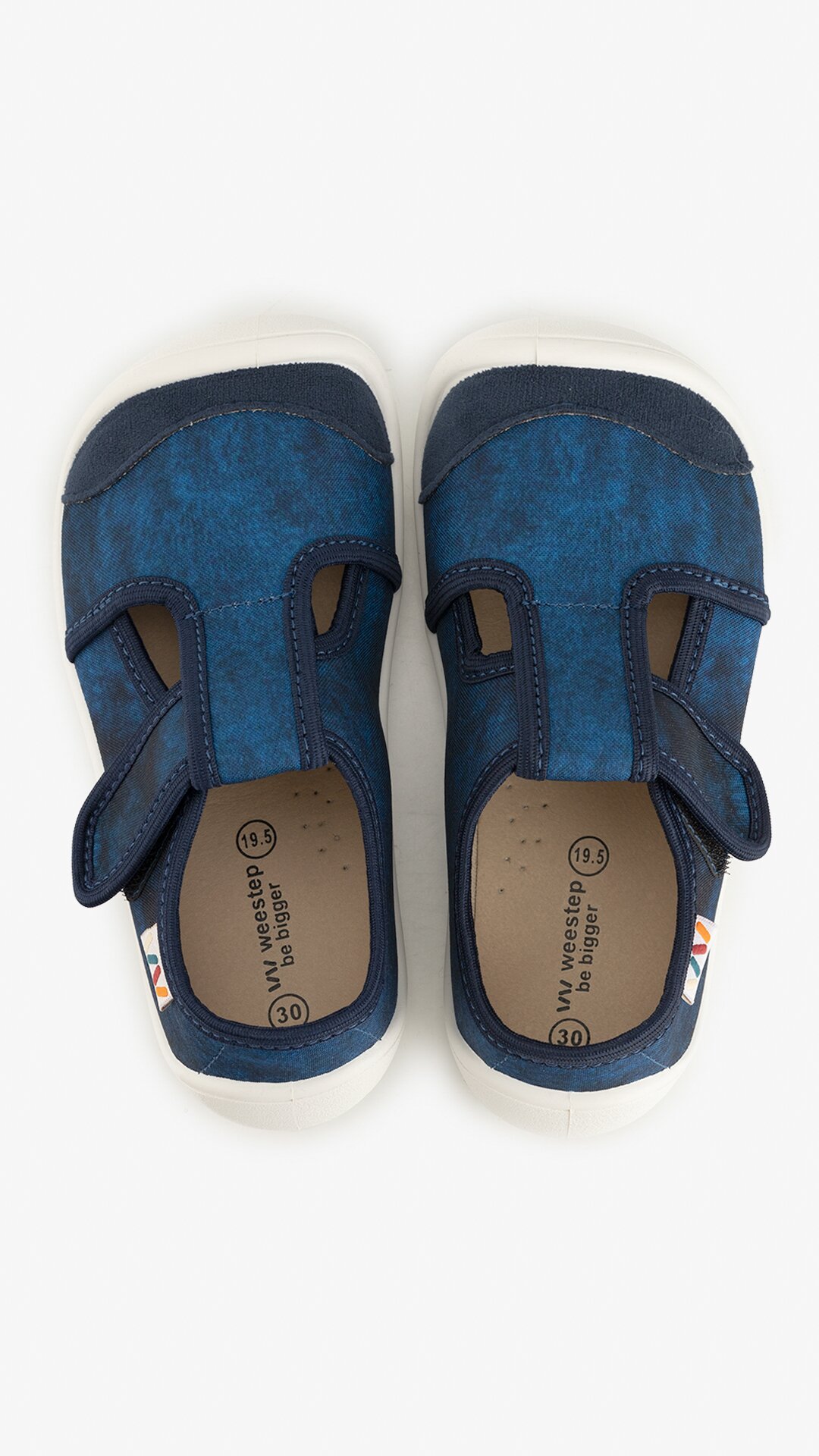 Купити Сліпони для хлопчика Weestep A701-120 25 Синій Артикул: 2000999310331 Фото повноекранне №8