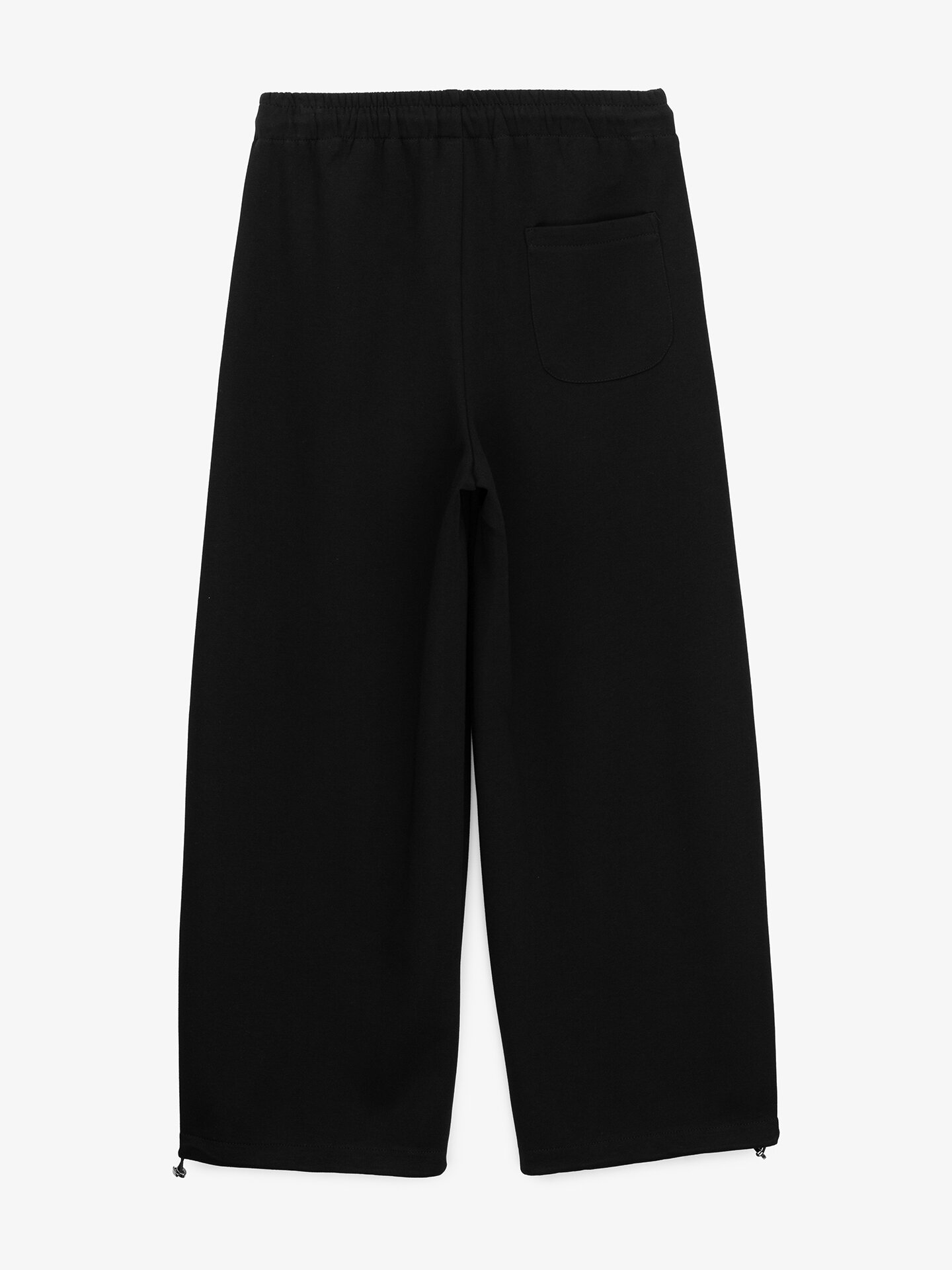 Купити Спортивні штани Baggy однотонні жіночі GENUA 601 M Чорний Артикул: 2000991054288 Фото повноекранне №11