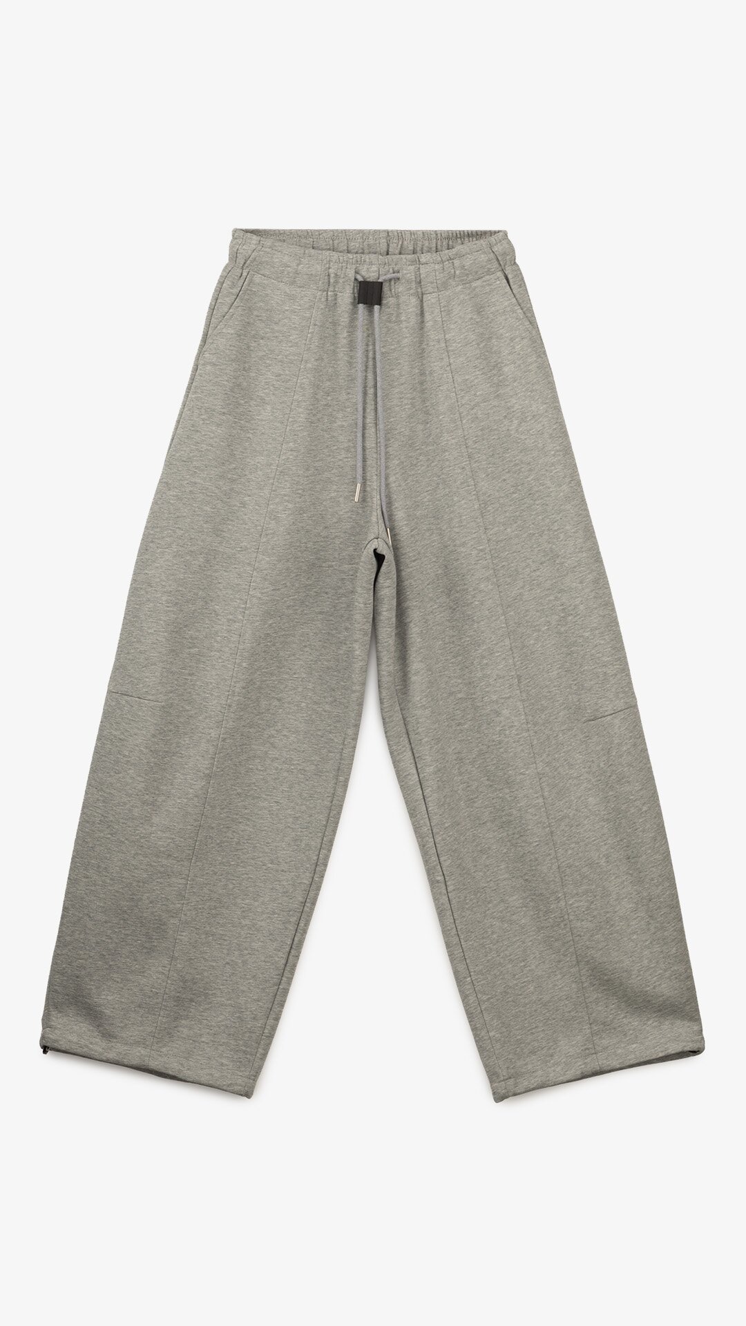 Спортивные штаны Baggy однотонные женские K.K 601 M Серый  Фото №0