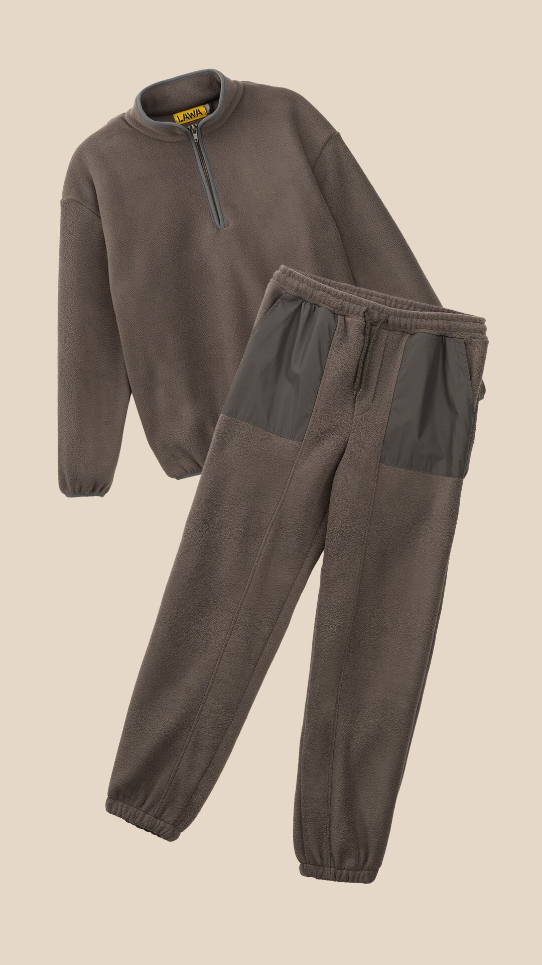 Купити Спортивний костюм кофта+штани однотонний для хлопчика LAWA BBC02342 146 см Графітовий Артикул: 2888000023988 Фото повноекранне №8
