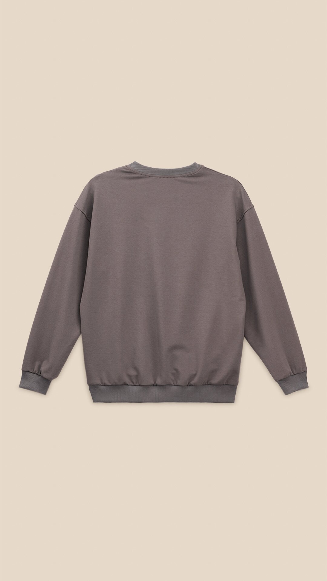Купити Спортивний костюм світшот+штани для хлопчика LAWA P-BB02338 146 см Коричневий-графітовий Артикул: 2000999531286 Фото повноекранне №11