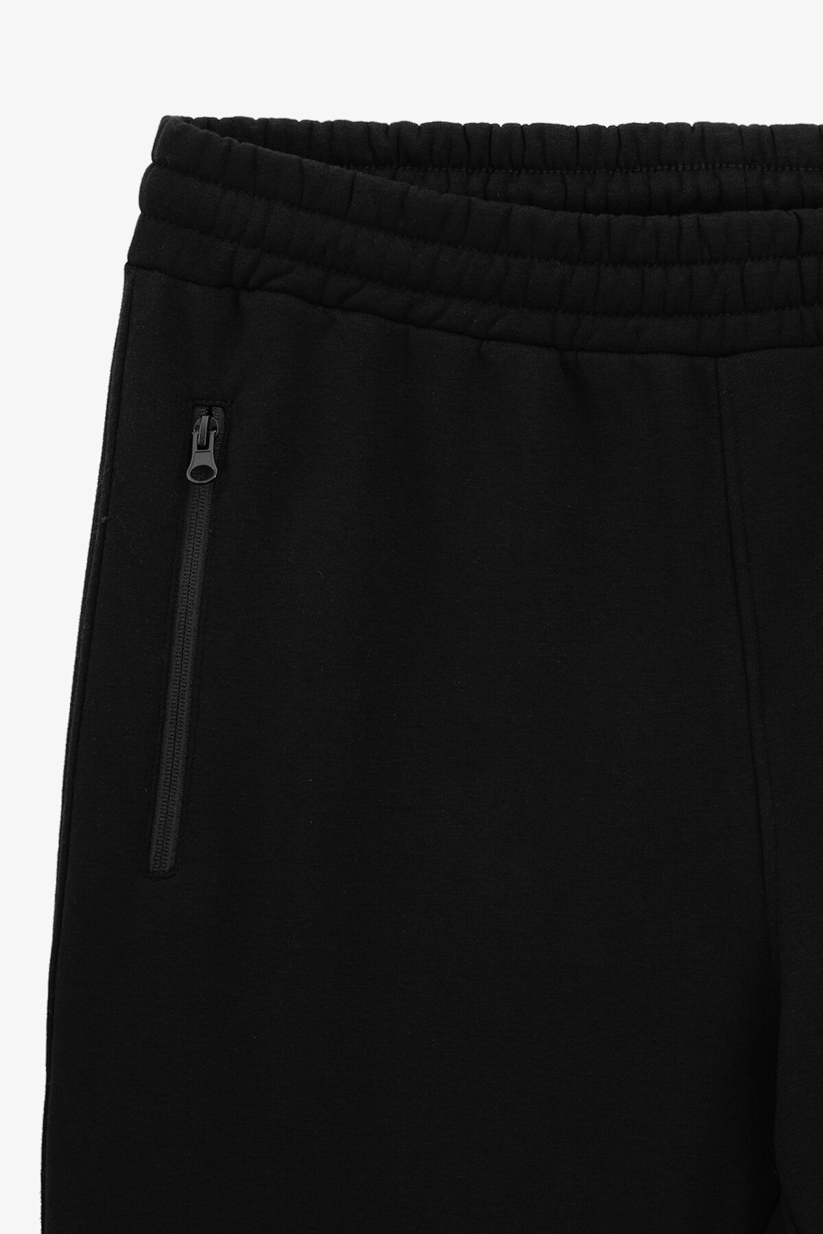 Спортивні штани однотонні чоловічі Tommy life 84984 S Чорний  Фото №6