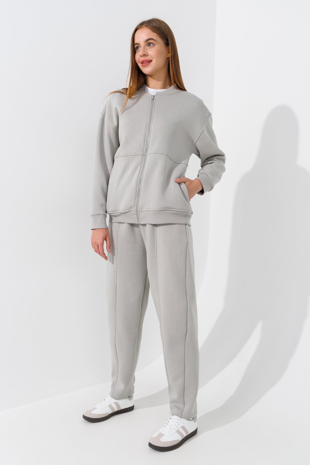 Спортивные штаны Baggy женские Crep 1905-K XS Оливковый  Фото №0