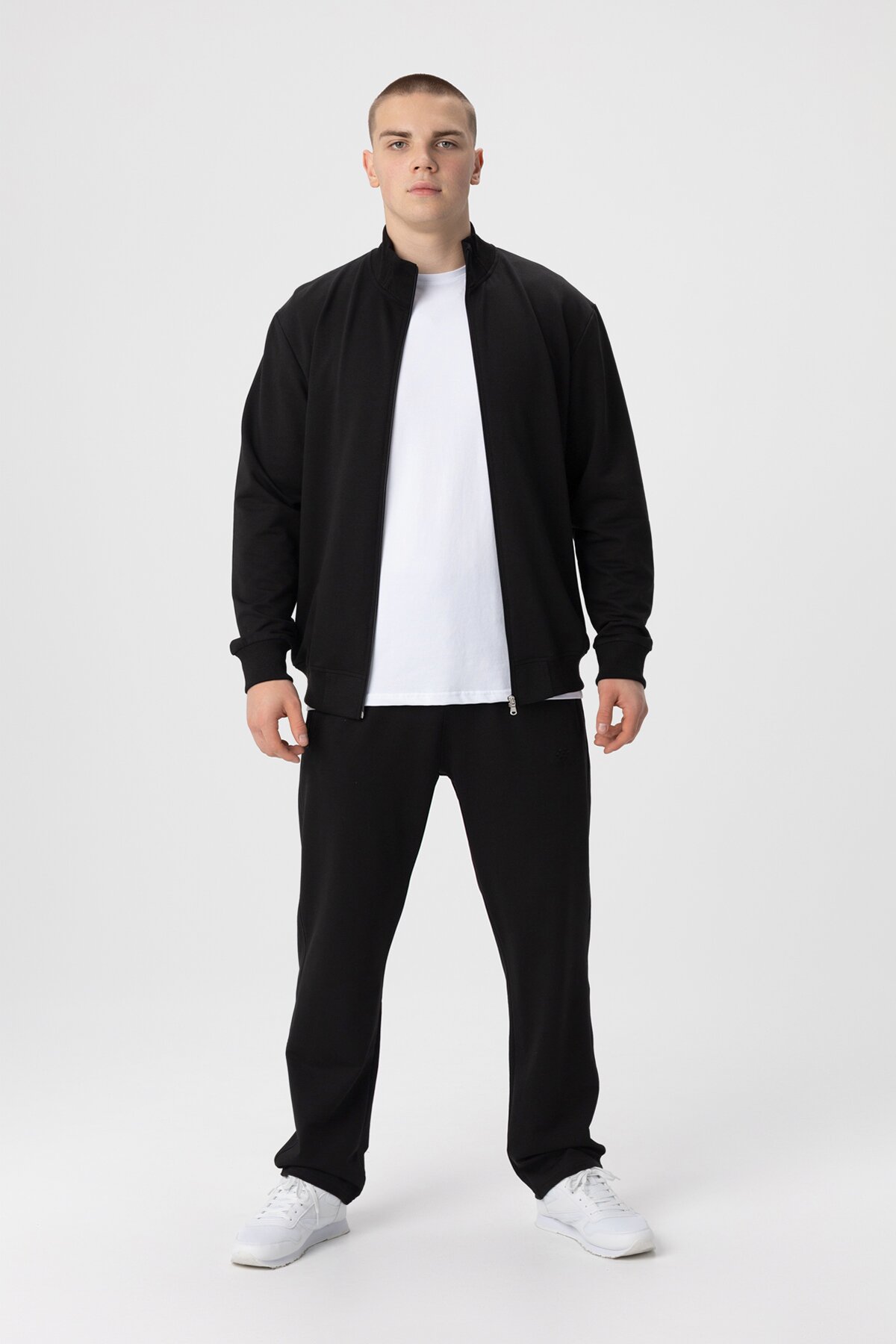 Спортивные штаны мужские Tommy life 84508 4XL Черный (2000989983729D)  Фото №3