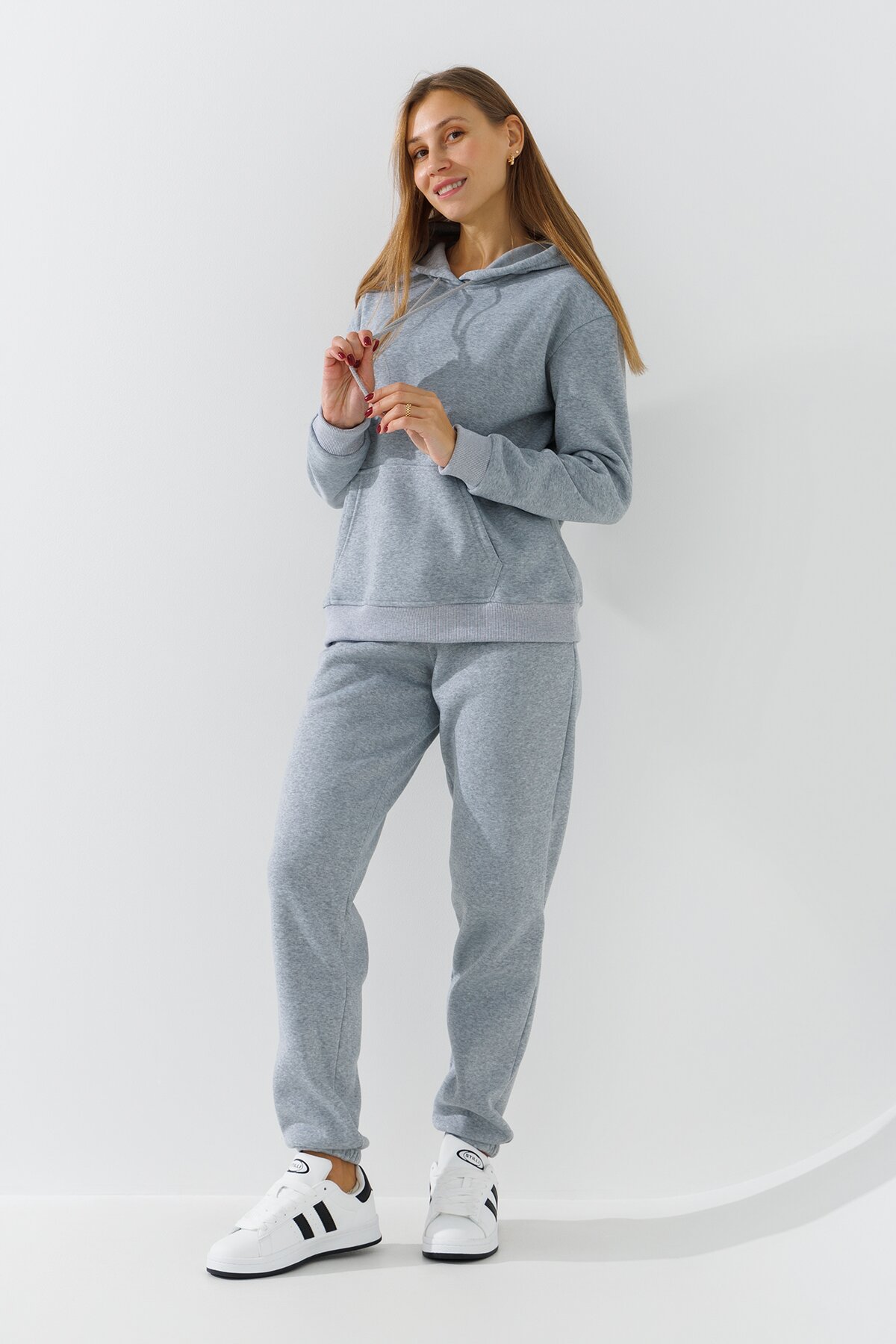 Спортивные штаны джоггеры женские LAWA WBC02438 XS Серый  Фото №1