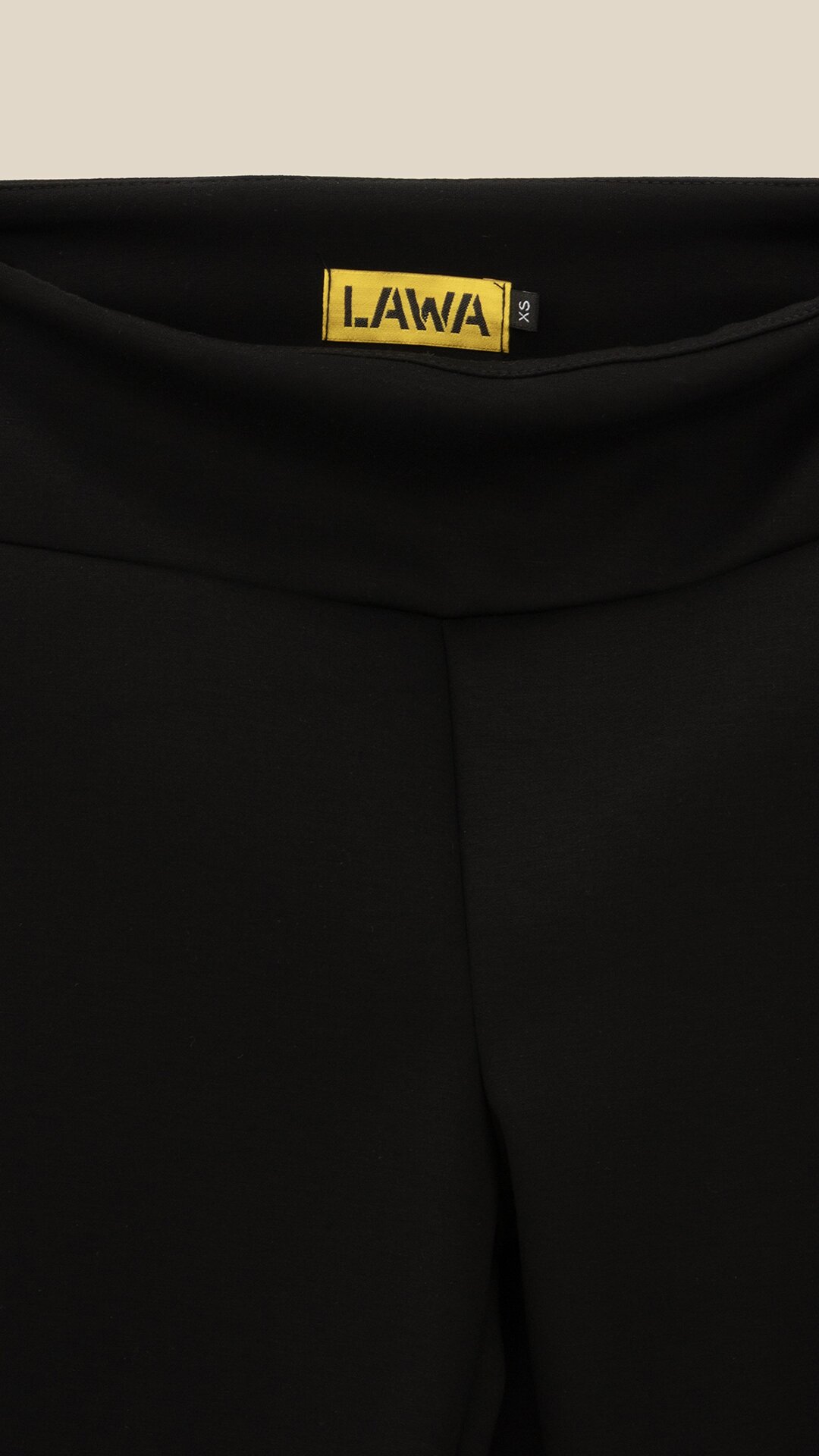 Купити Штани кльош однотонні жіночі LAWA WBC02502 XS Чорний Артикул: 2000999478048 Фото повноекранне №10