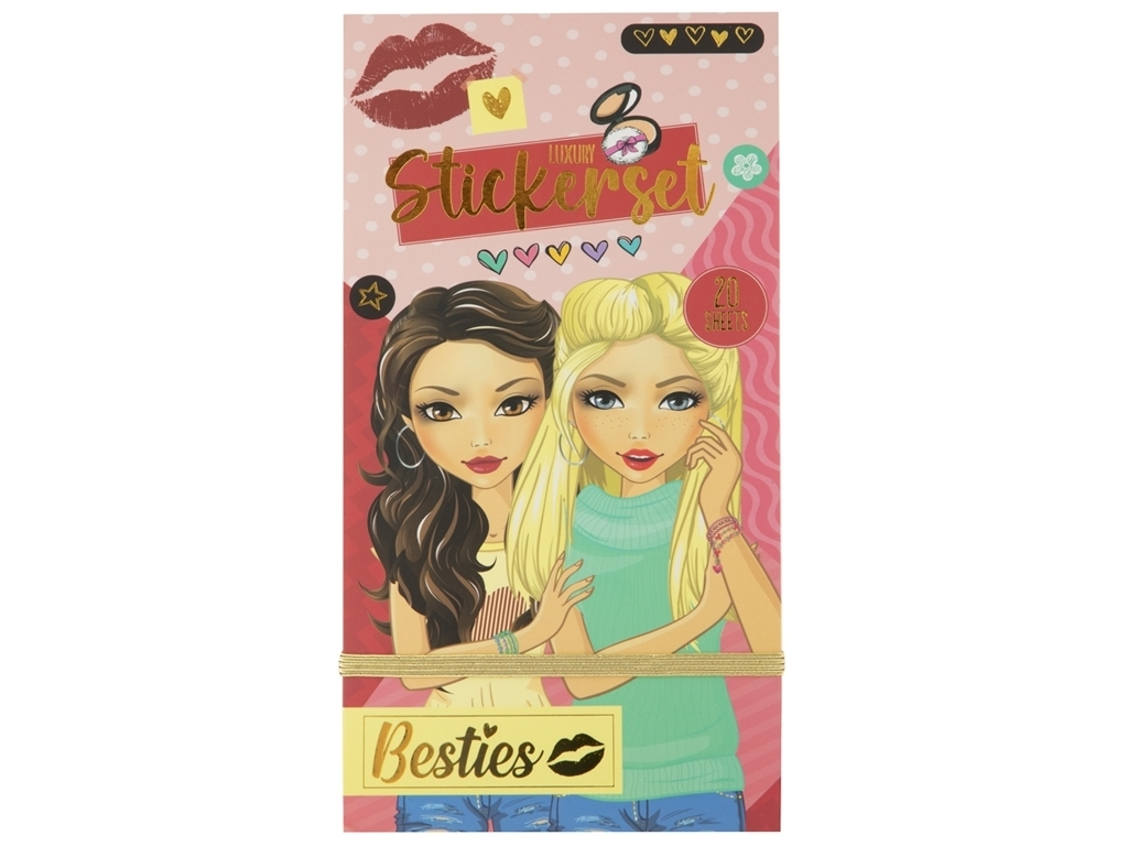 Купити Стікербук «Luxury» Besties 961025 Різнокольоровий Артикул: 8715427126234 Фото повноекранне №1