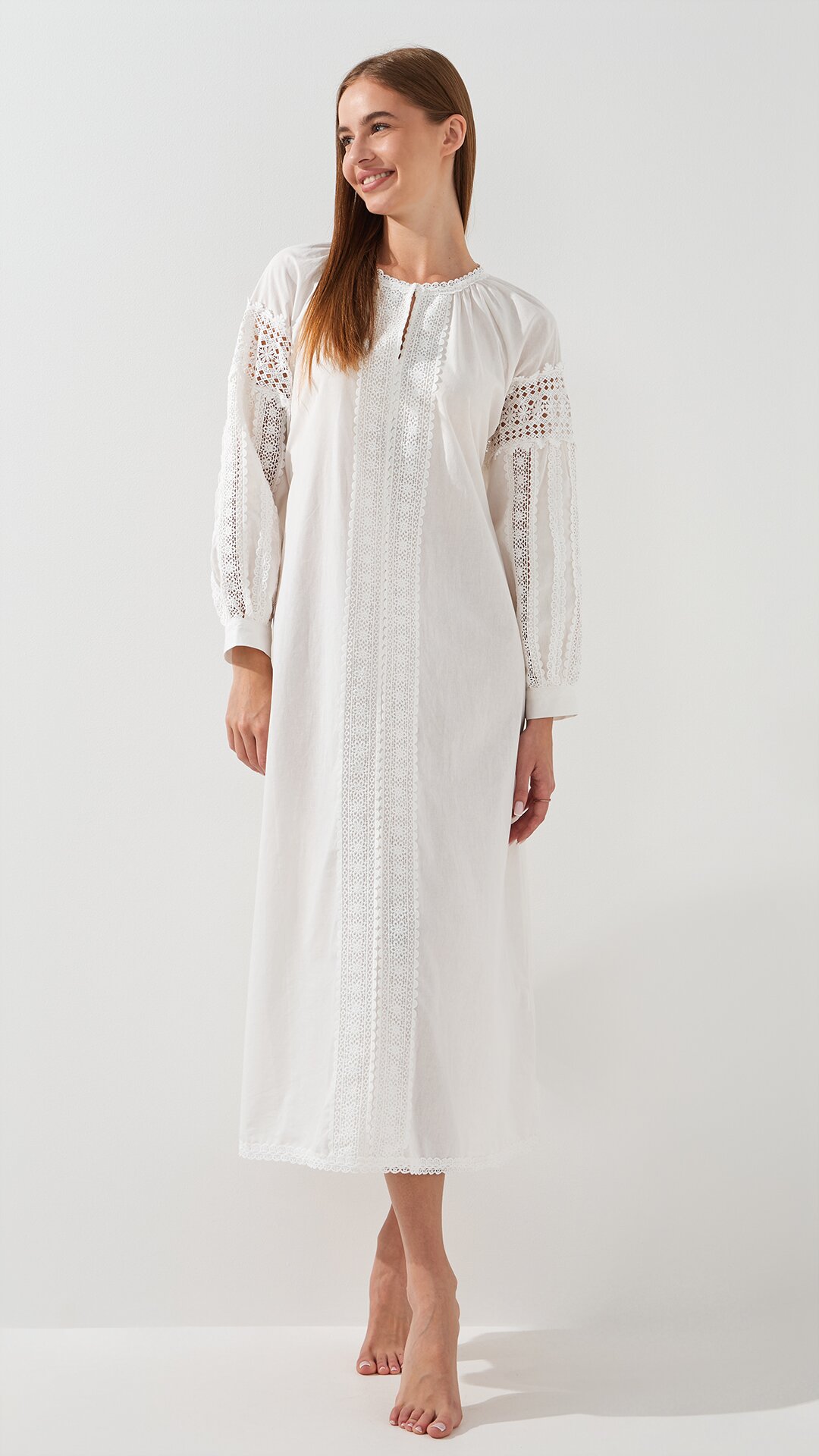 Сукня вишиванка жіноча On me D2830-1 2XL Білий  Фото №0